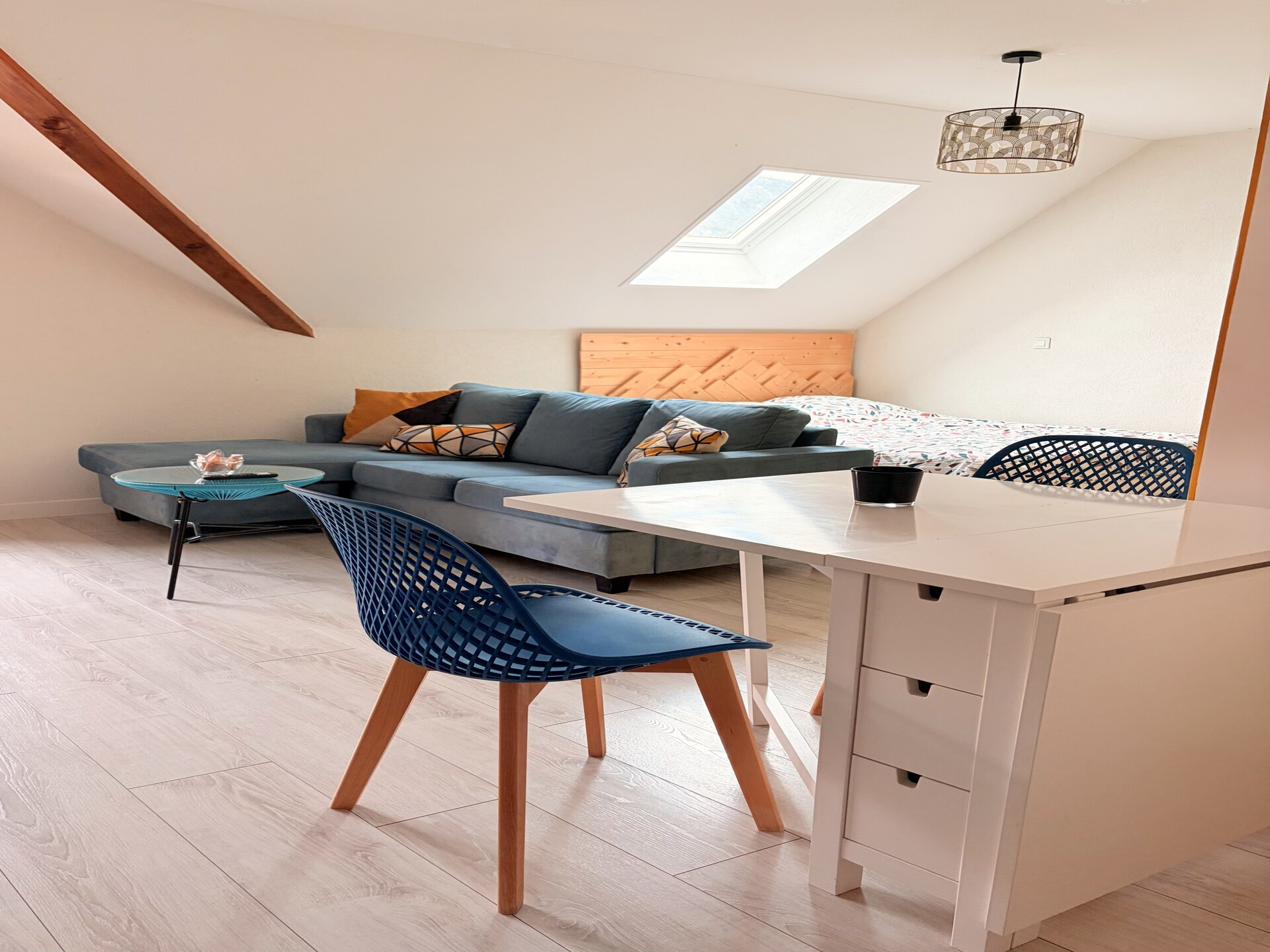 Knus appartement met zwembad en spa in het groene Giez - foto 11