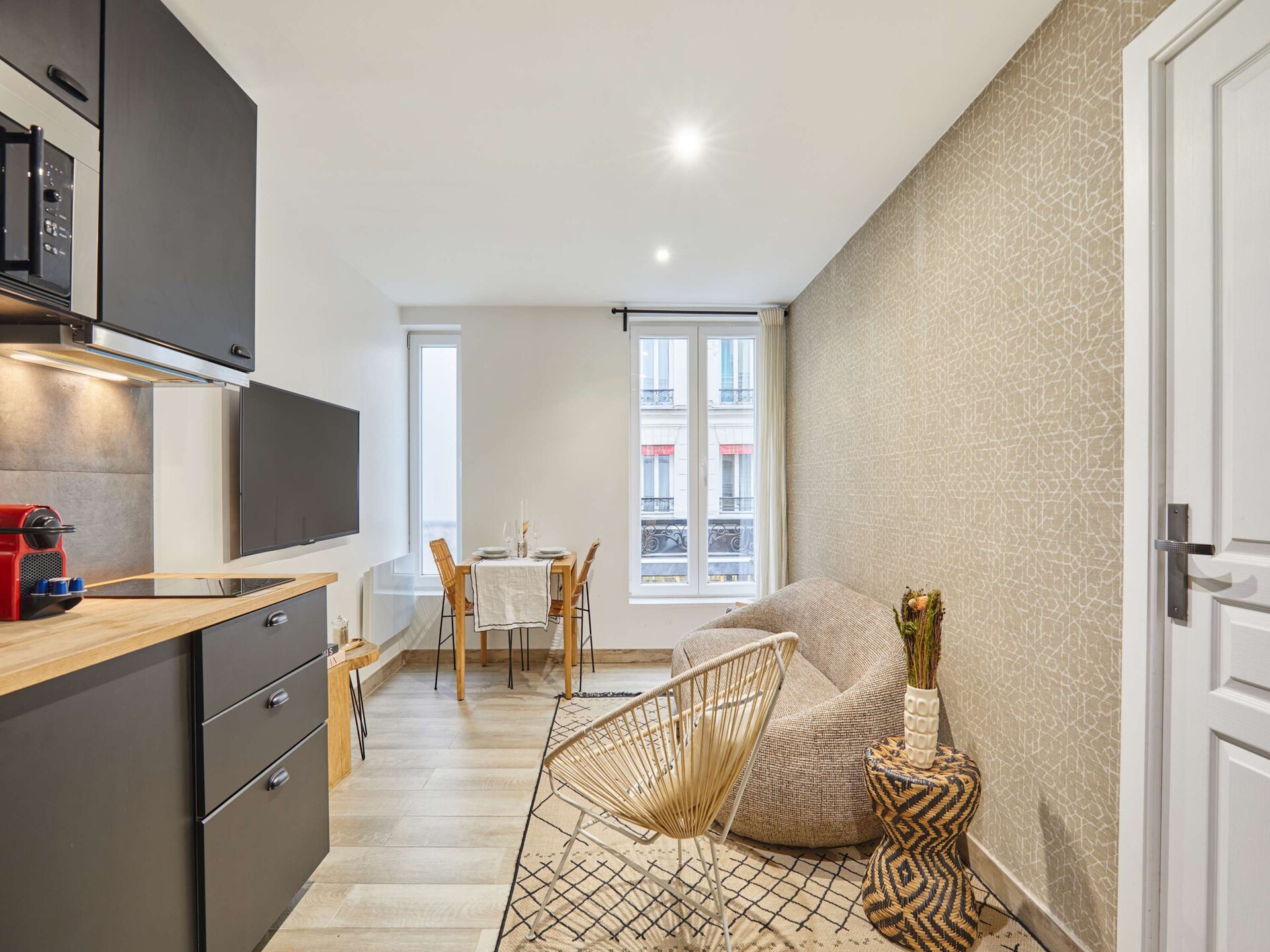 Authentiek appartement in 11e arrondissement, 2 slaapkamers, metro Voltaire - foto 6