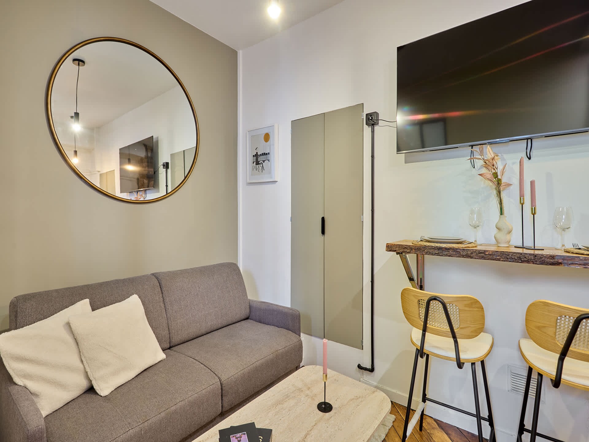 Licht appartement in Parijs, vlakbij Père-Lachaise en Place de la Nation - foto 4