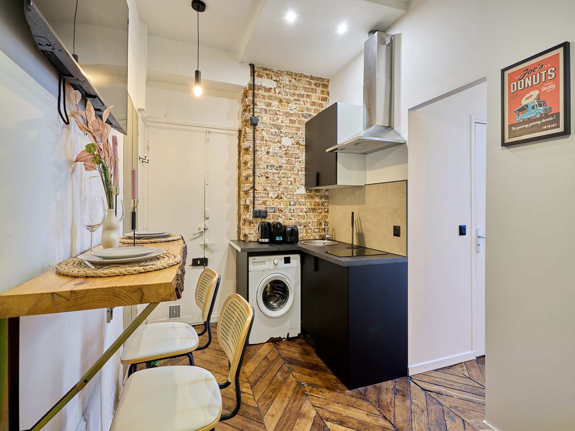 Licht appartement in Parijs, vlakbij Père-Lachaise en Place de la Nation - foto 9