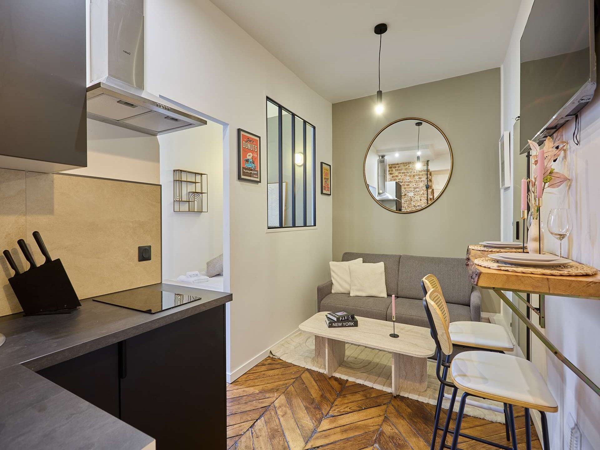 Licht appartement in Parijs, vlakbij Père-Lachaise en Place de la Nation - foto 11