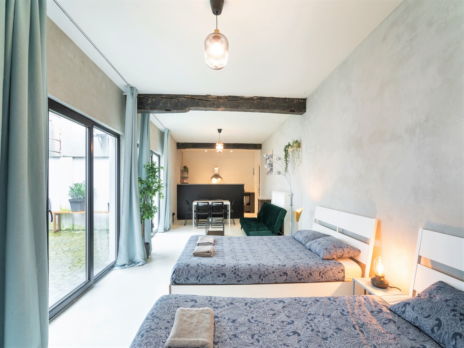 Bosappartement voor 1 persoon in Antwerpen – 59 m² pure rust - foto 8