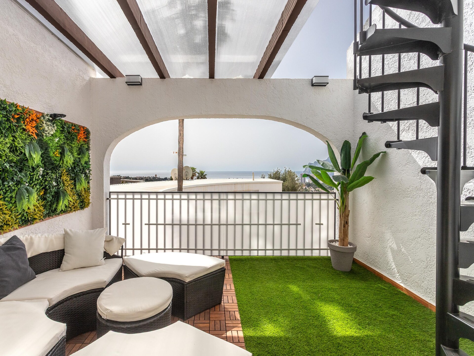 Modern appartement nabij zee in Calpe met zwembad en airco - foto 32