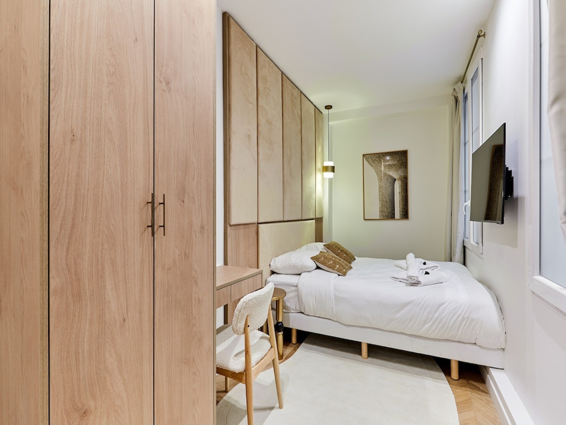 Stijlvol appartement met airco bij metro Bonne Nouvelle in centrum Parijs - foto 3