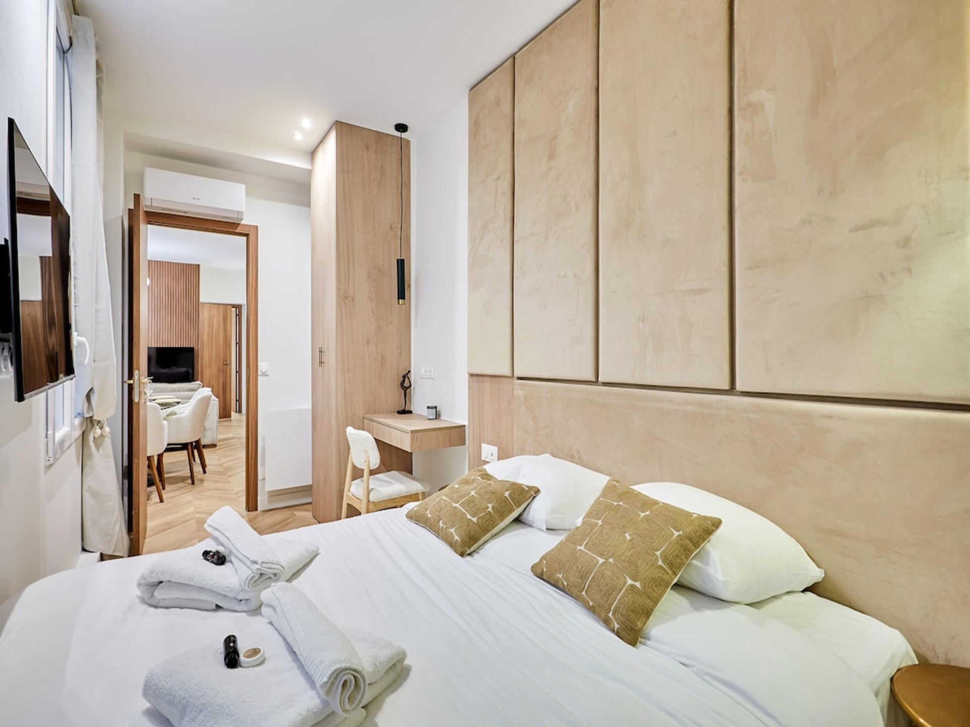 Stijlvol appartement met airco bij metro Bonne Nouvelle in centrum Parijs - foto 15