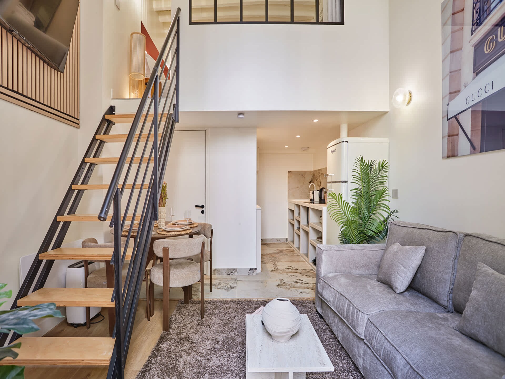 Prachtig duplexappartement met airco in hartje Parijs - foto 1