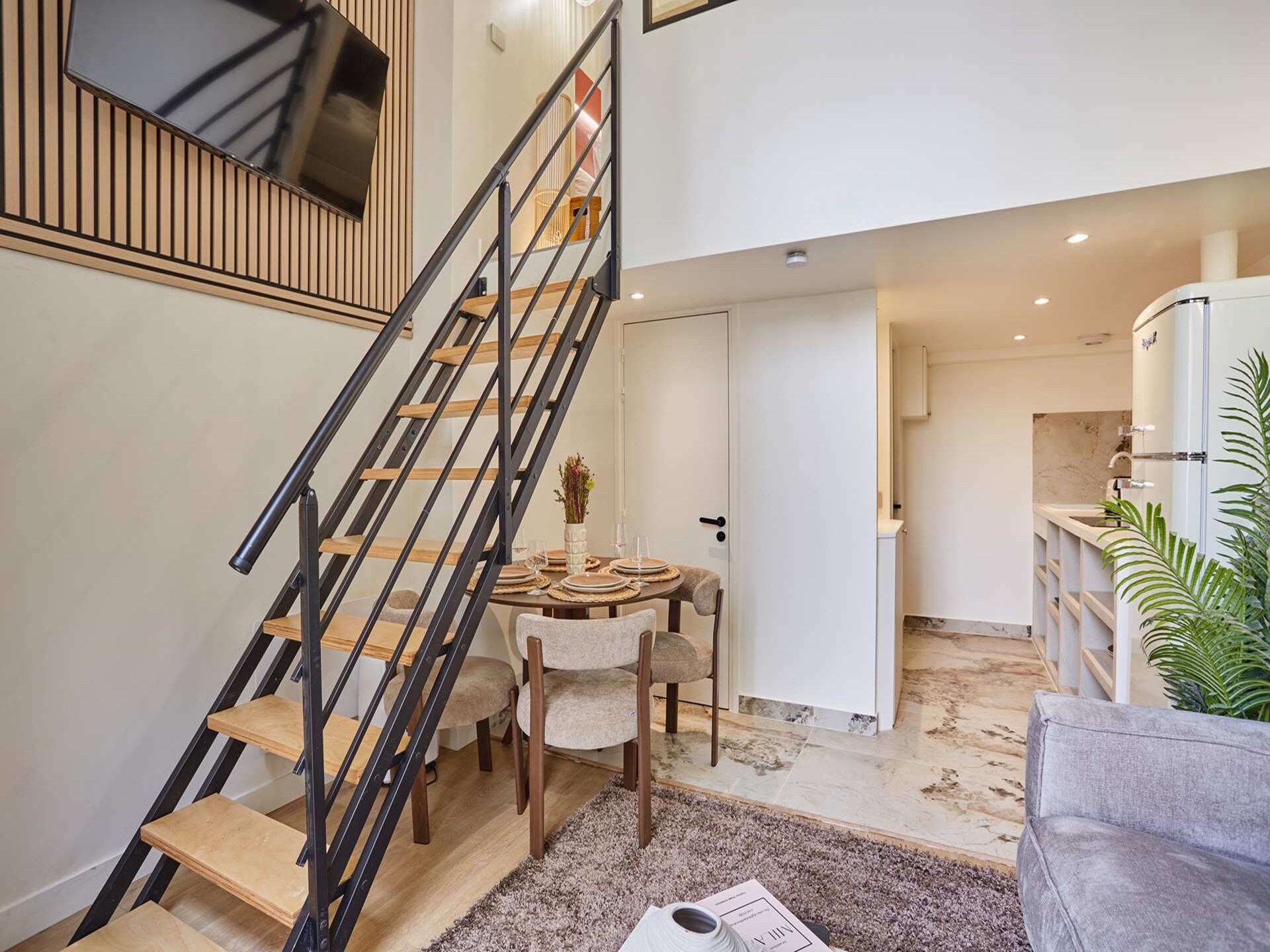 Prachtig duplexappartement met airco in hartje Parijs - foto 6