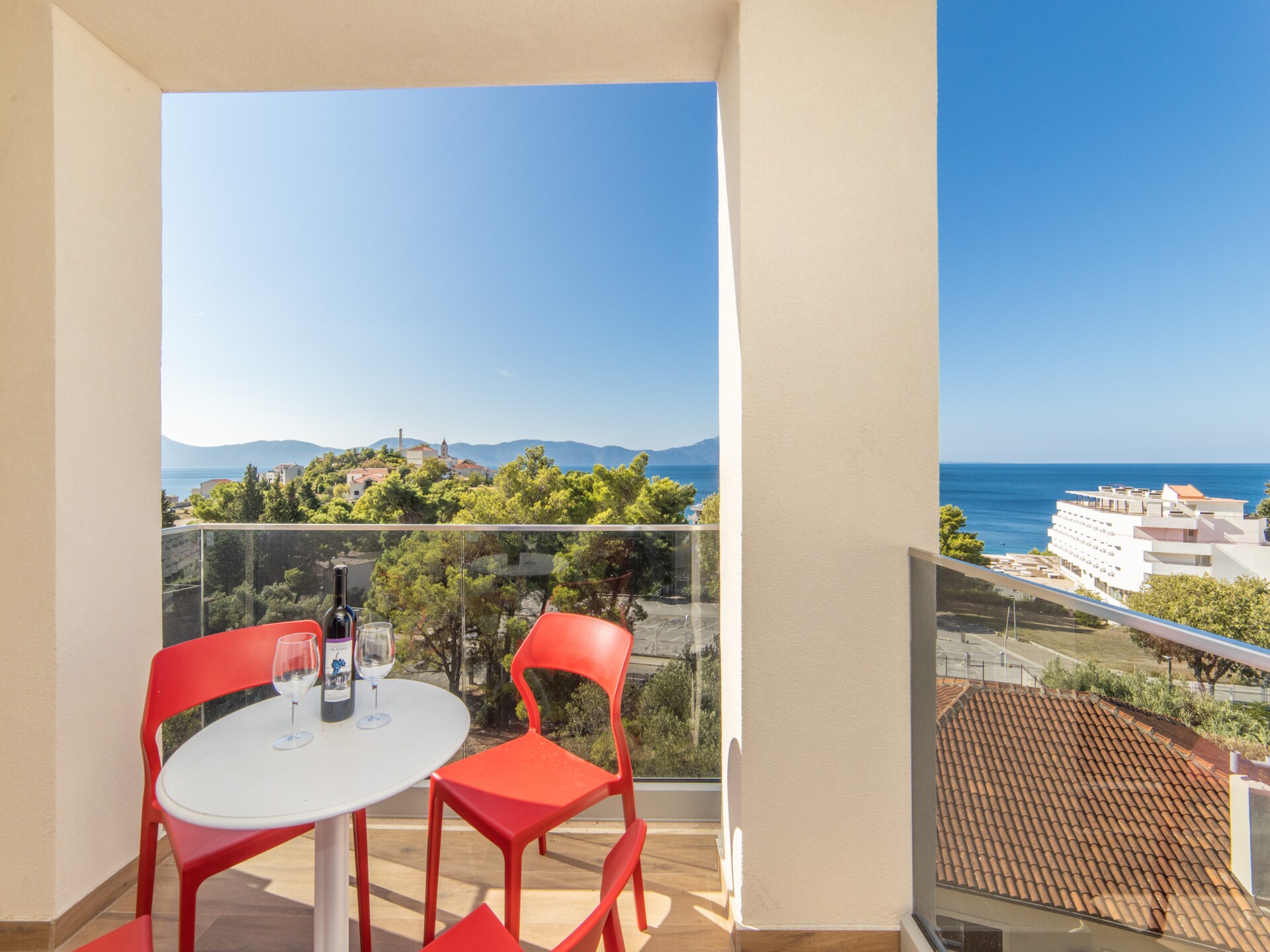 Altiora Residence 203: Studio aan zee in Gradac voor 4 personen - foto 5