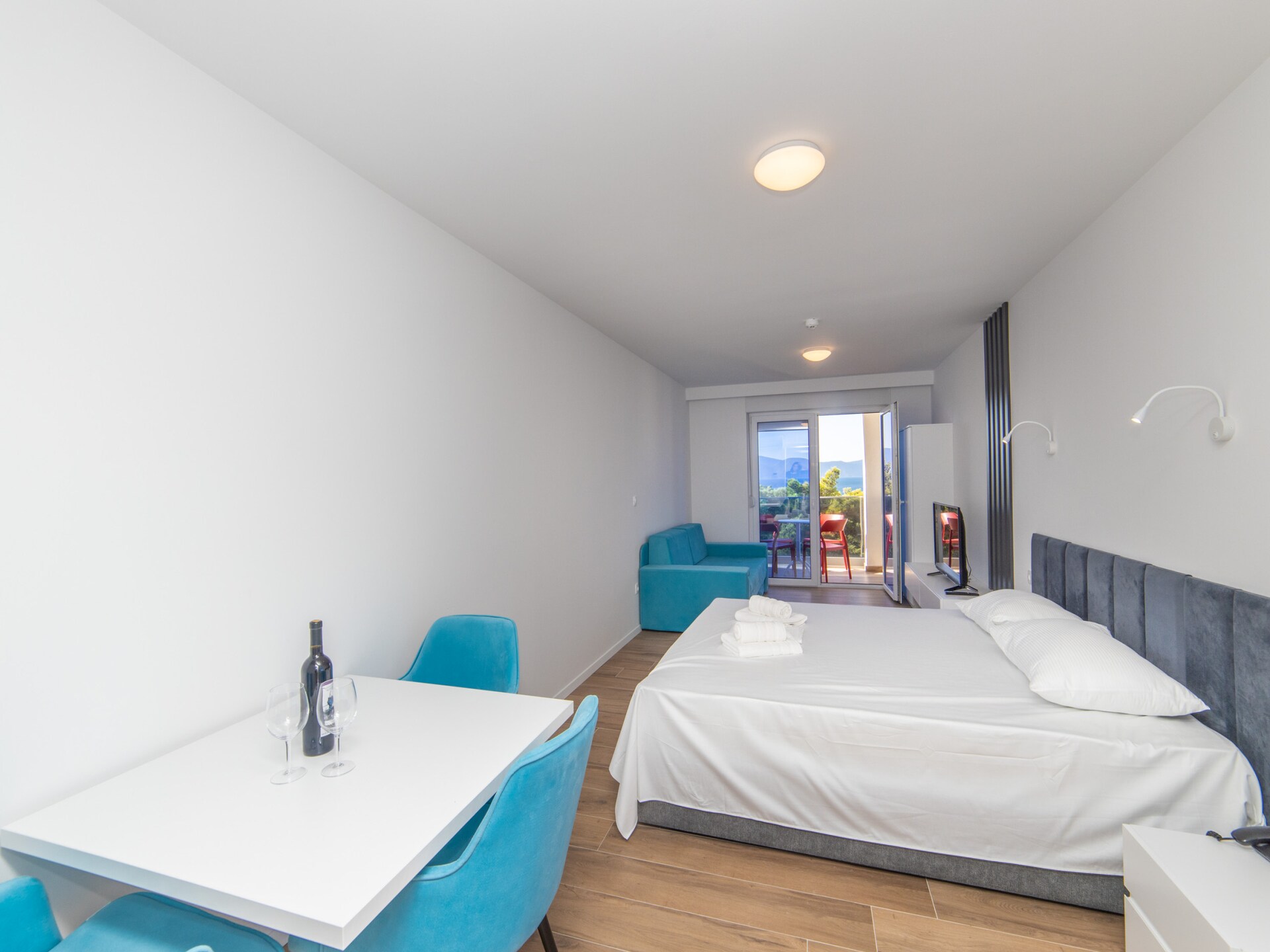 Altiora Residence 203: Studio aan zee in Gradac voor 4 personen - foto 2