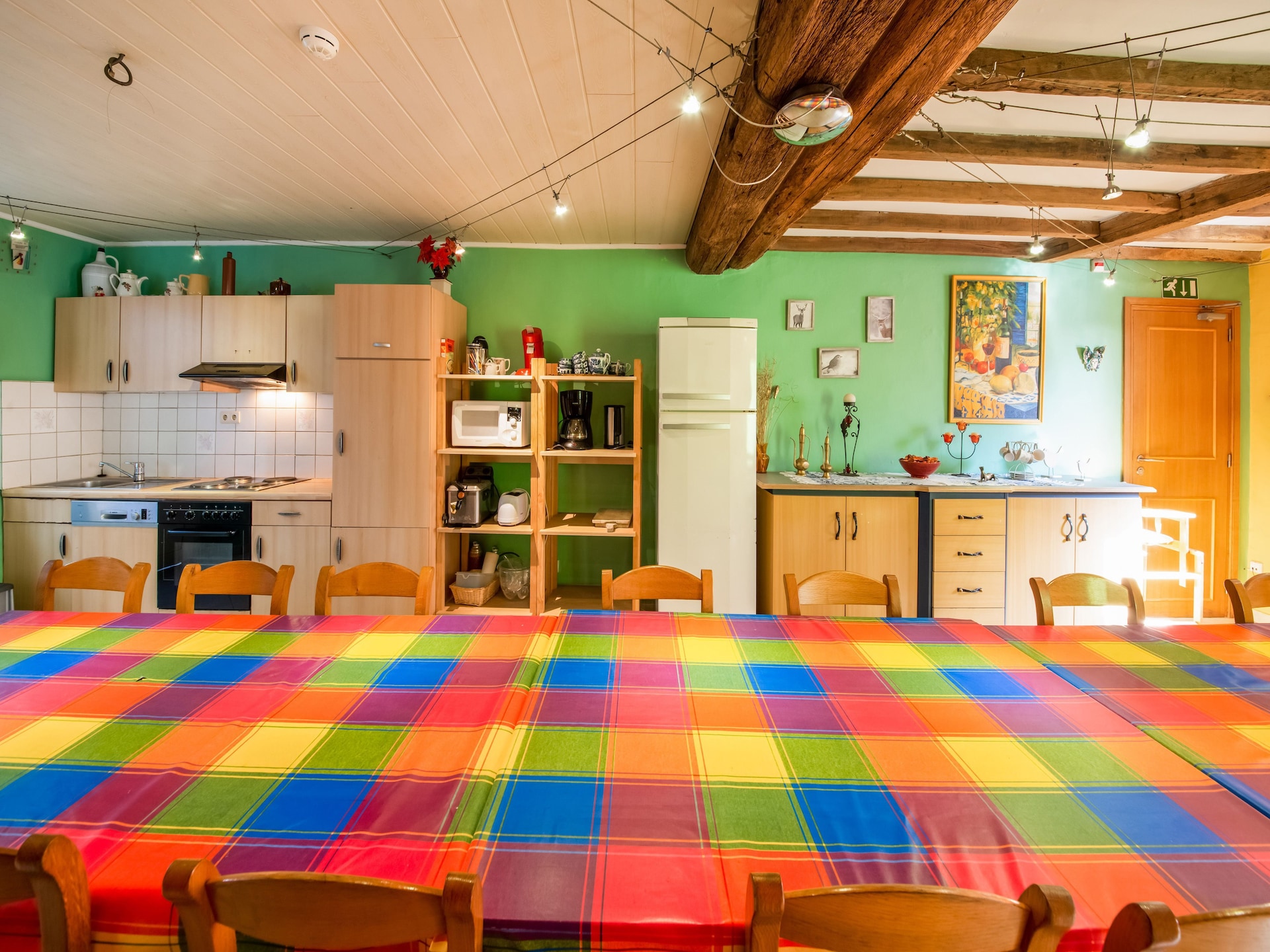 15-persoons vakantiehuis met haard en tuin in Awenne - foto 11