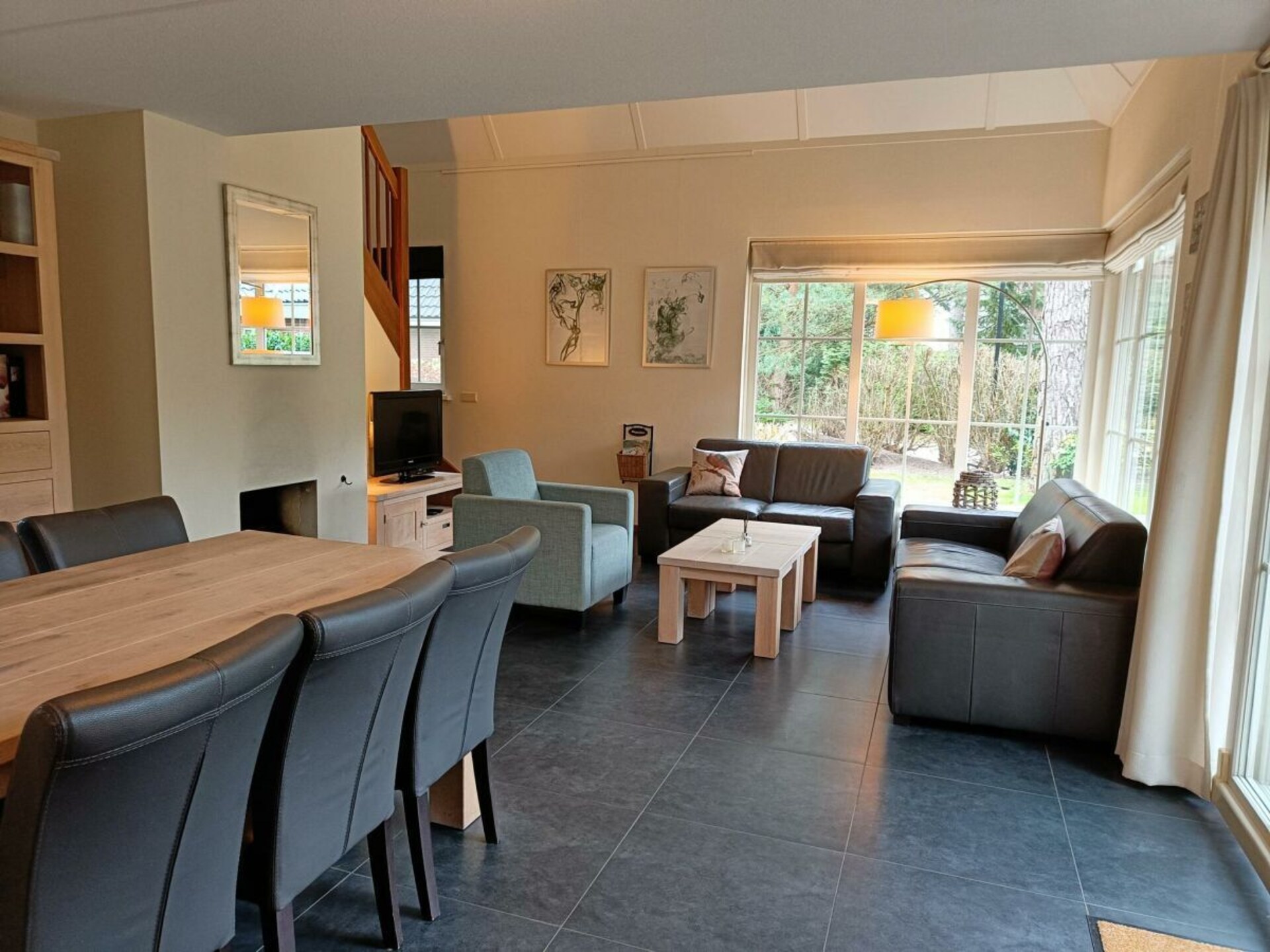 Vrijstaande villa voor 6 in de bossen van Beekbergen met grote tuin - foto 6