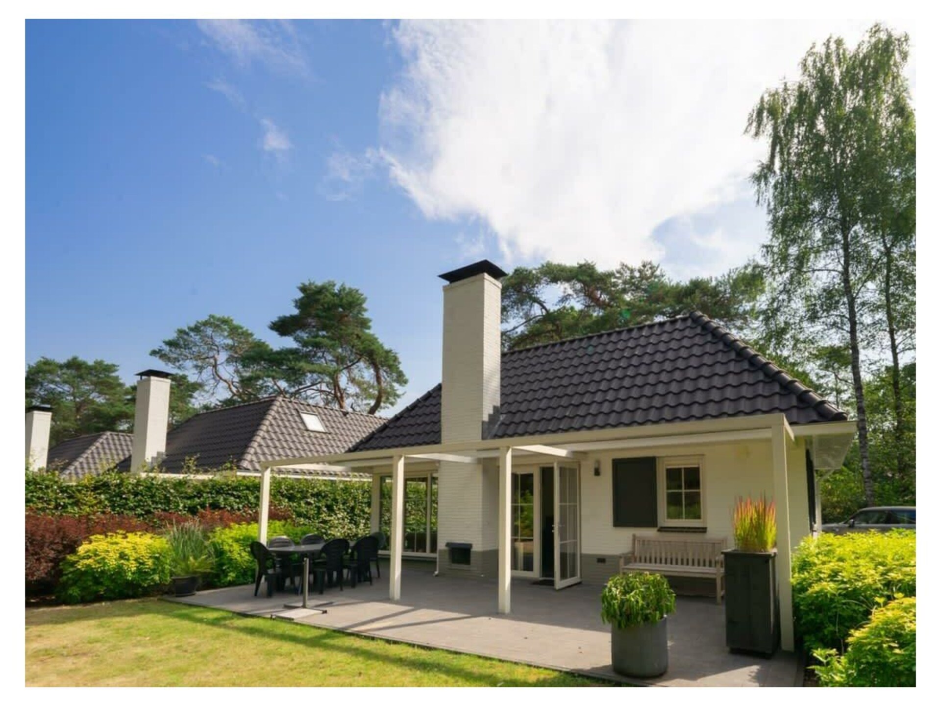 Vrijstaande villa voor 6 in de bossen van Beekbergen met grote tuin - foto 10