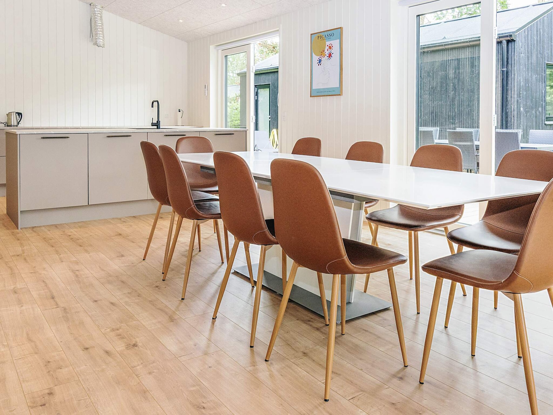 Op 350 m van zee: Ruim vakantiehuis voor 10 personen in Hals - foto 13