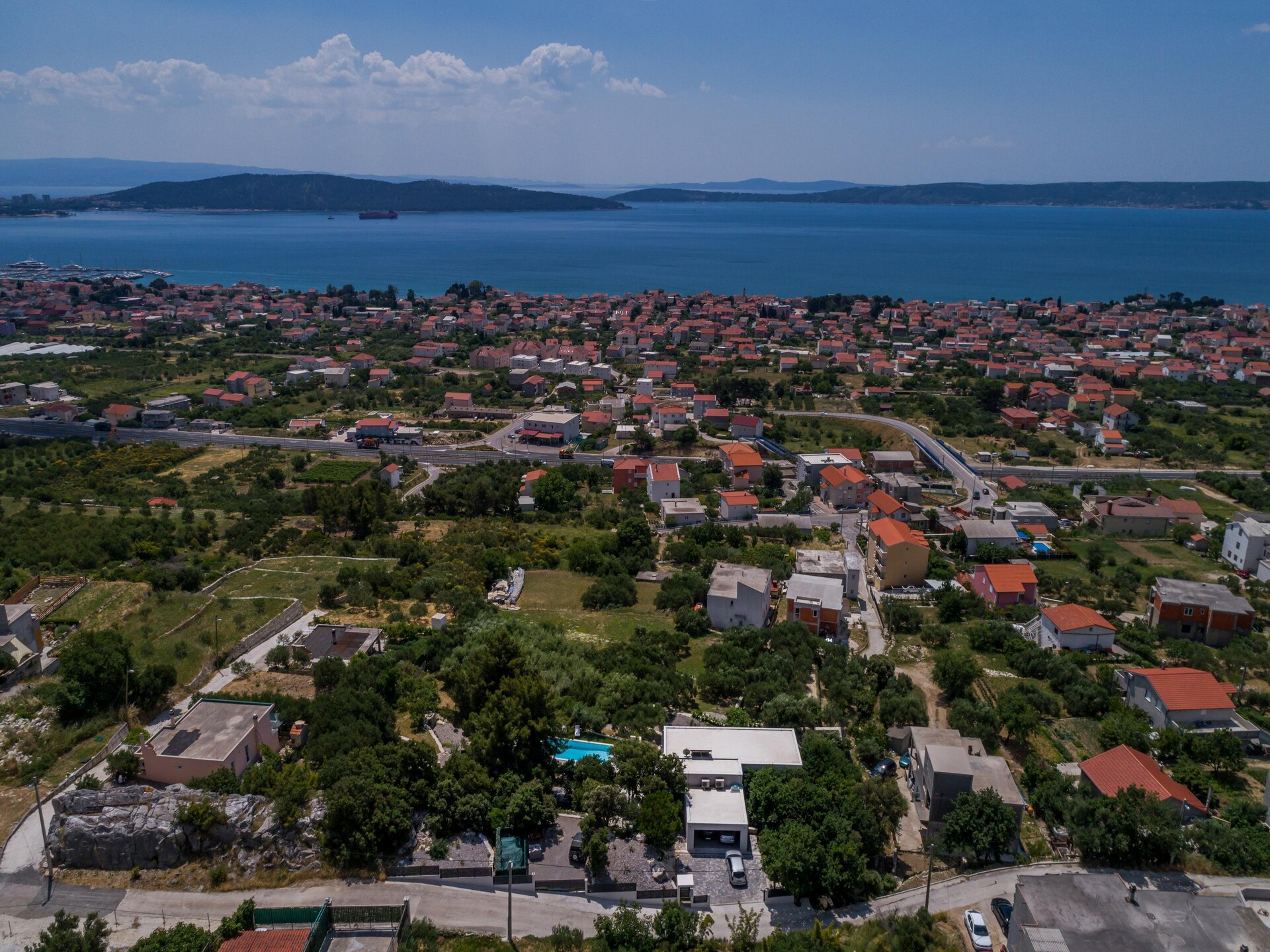 Ruime villa met privézwembad, sauna en zeezicht bij Split - foto 52