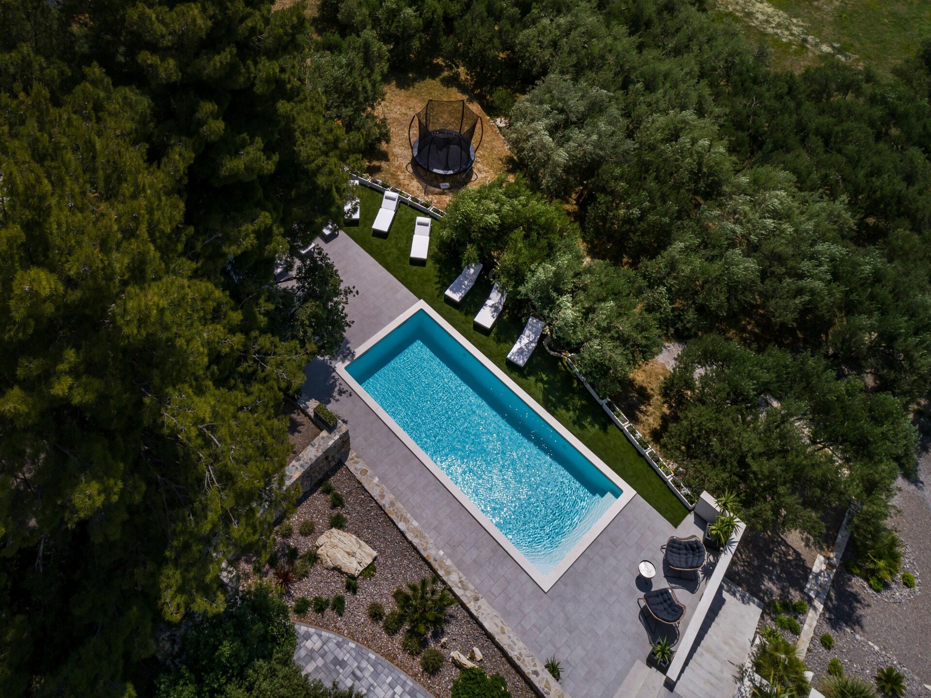 Ruime villa met privézwembad, sauna en zeezicht bij Split - foto 8