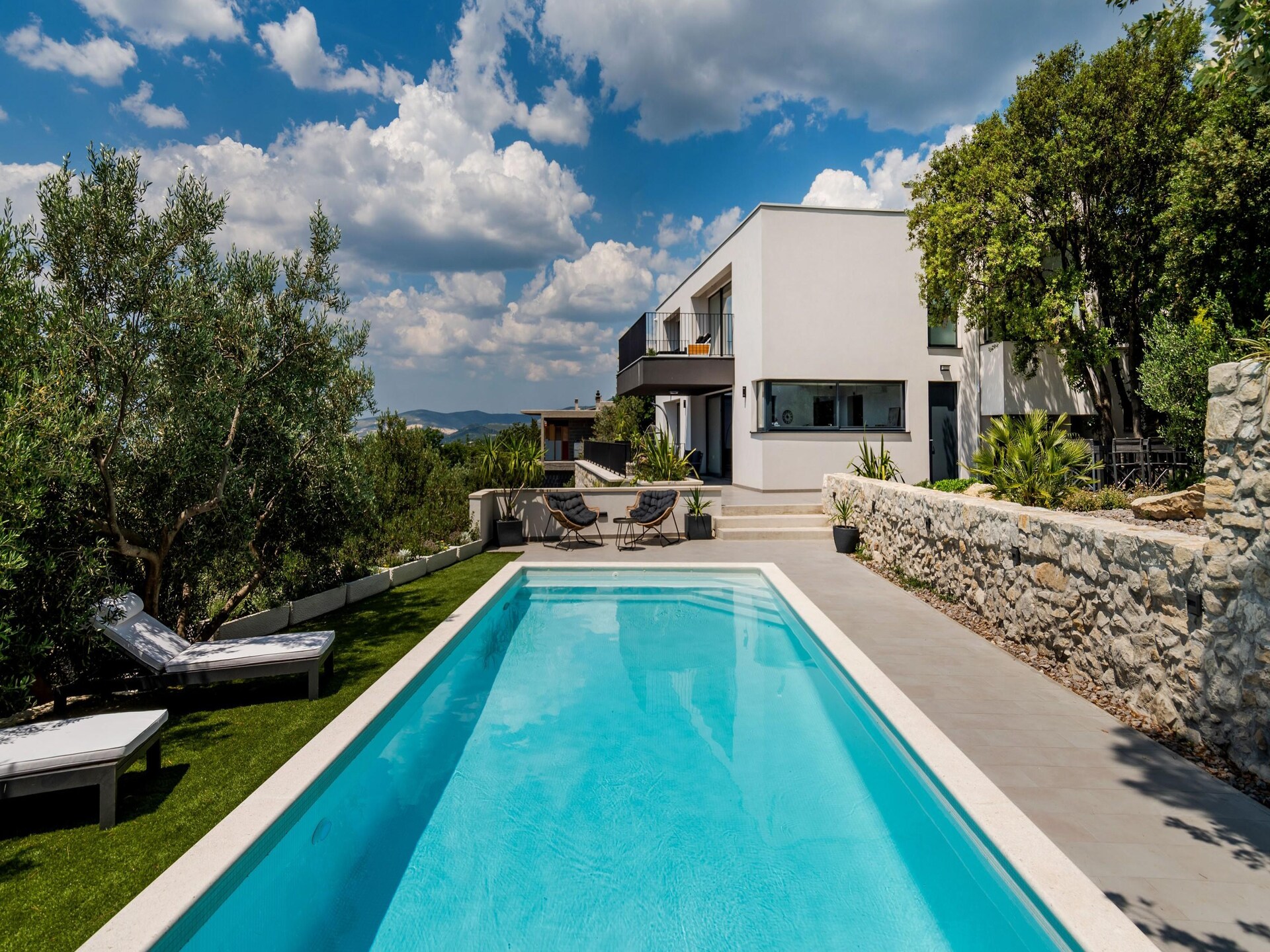 Ruime villa met privézwembad, sauna en zeezicht bij Split - foto 53
