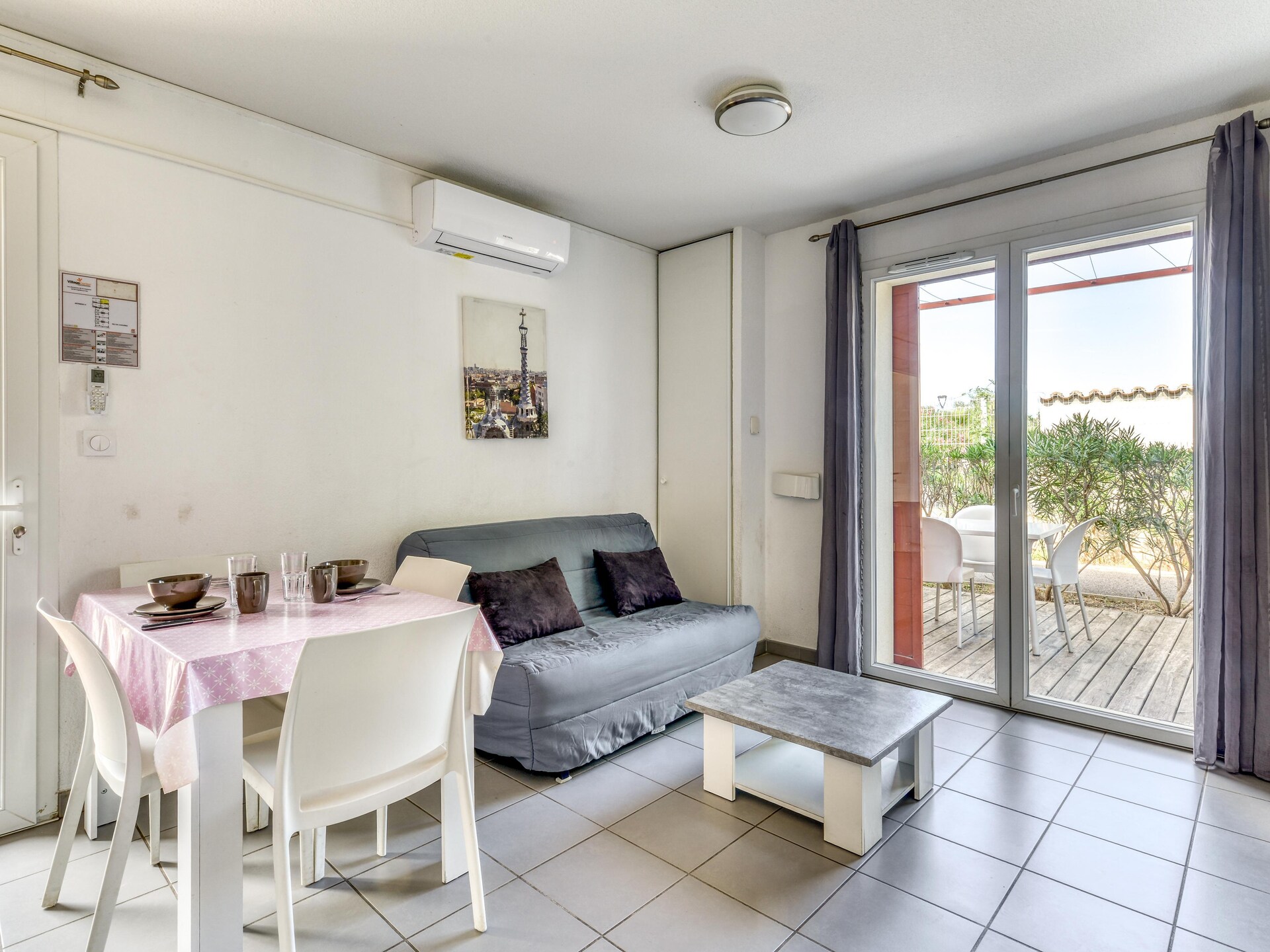 Lichte studio voor 6 personen met zwembad en airco in Argelès-sur-Mer - foto 1