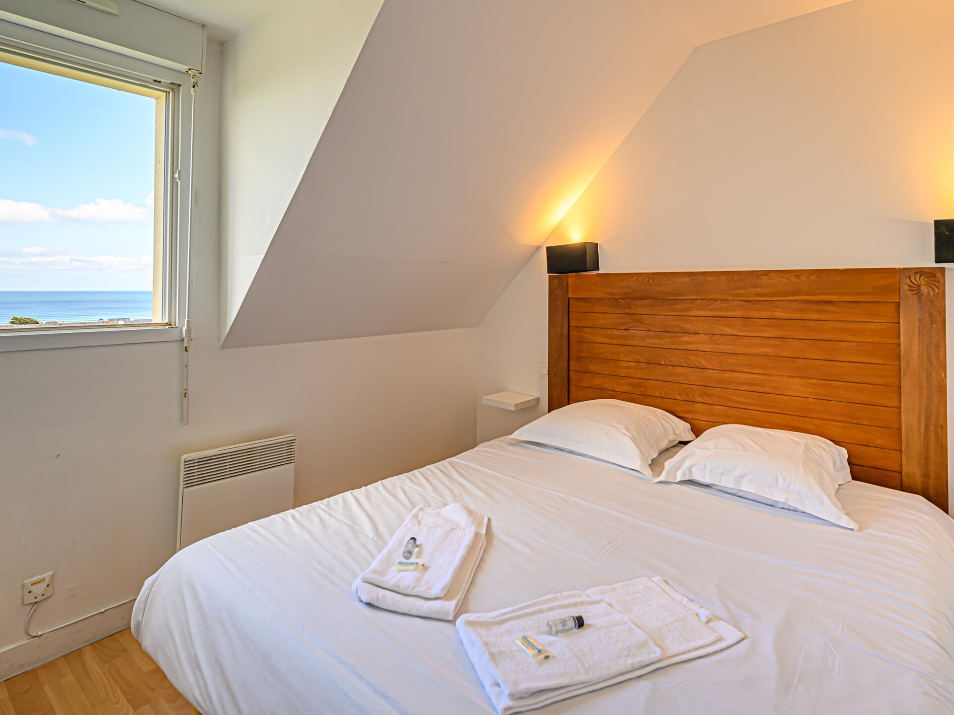Licht appartement aan zee in St Nic met verwarmd binnenzwembad - foto 5