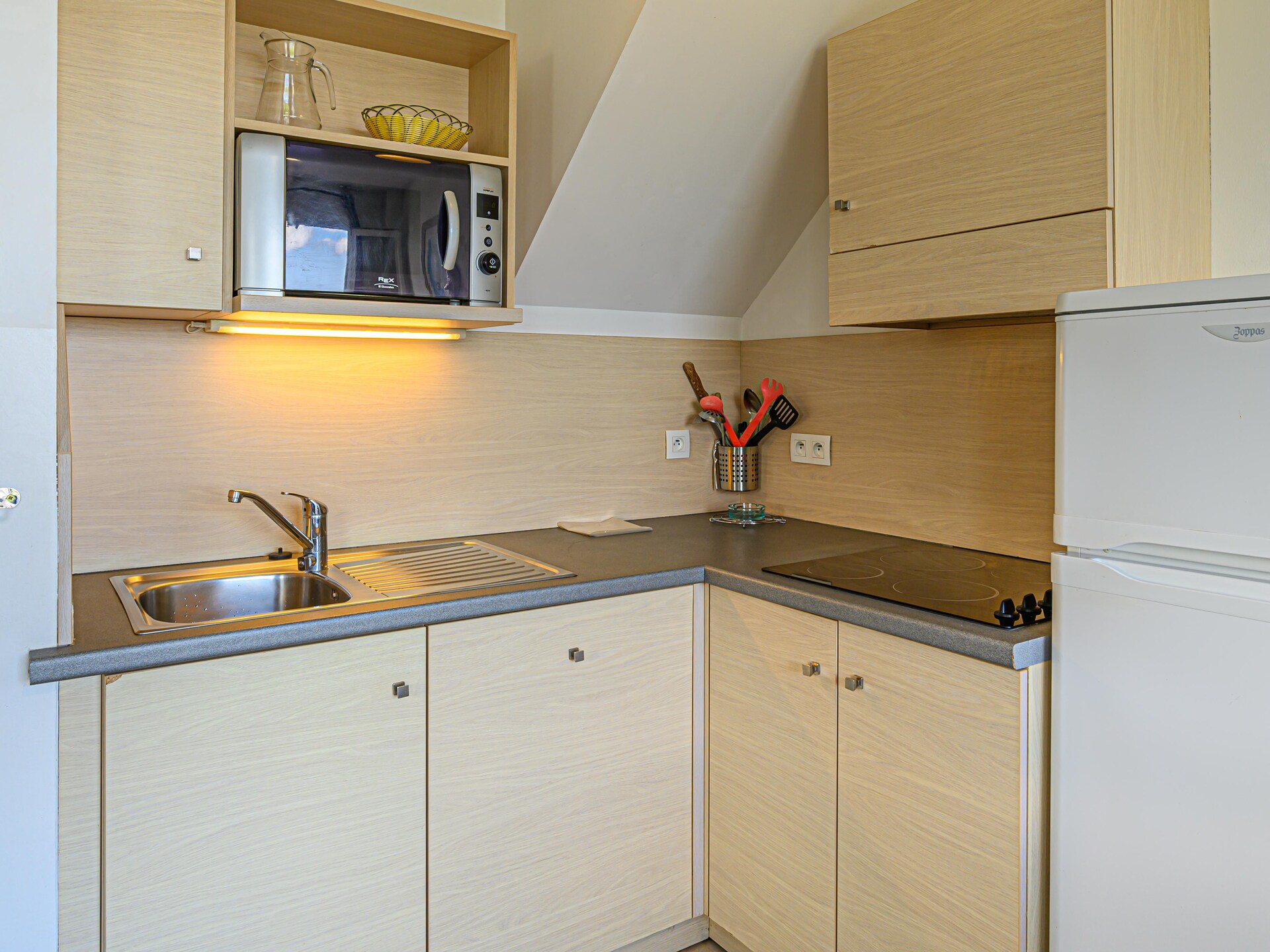 Licht appartement aan zee in St Nic met verwarmd binnenzwembad - foto 4