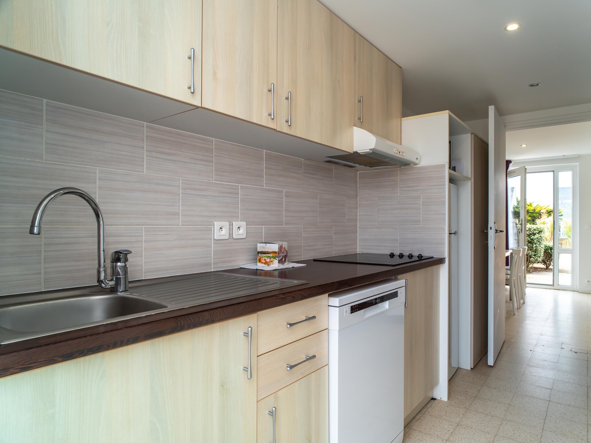 Licht duplexappartement op 200 meter van strand La Falaise in Guidel - foto 4
