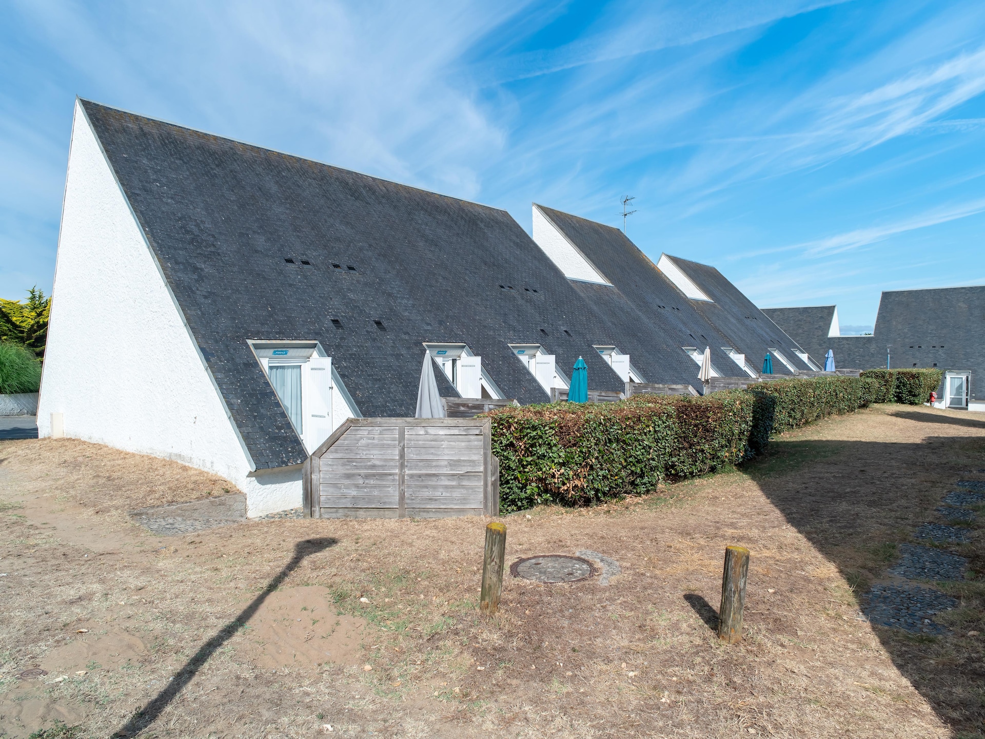 Licht duplexappartement op 200 meter van strand La Falaise in Guidel - foto 1