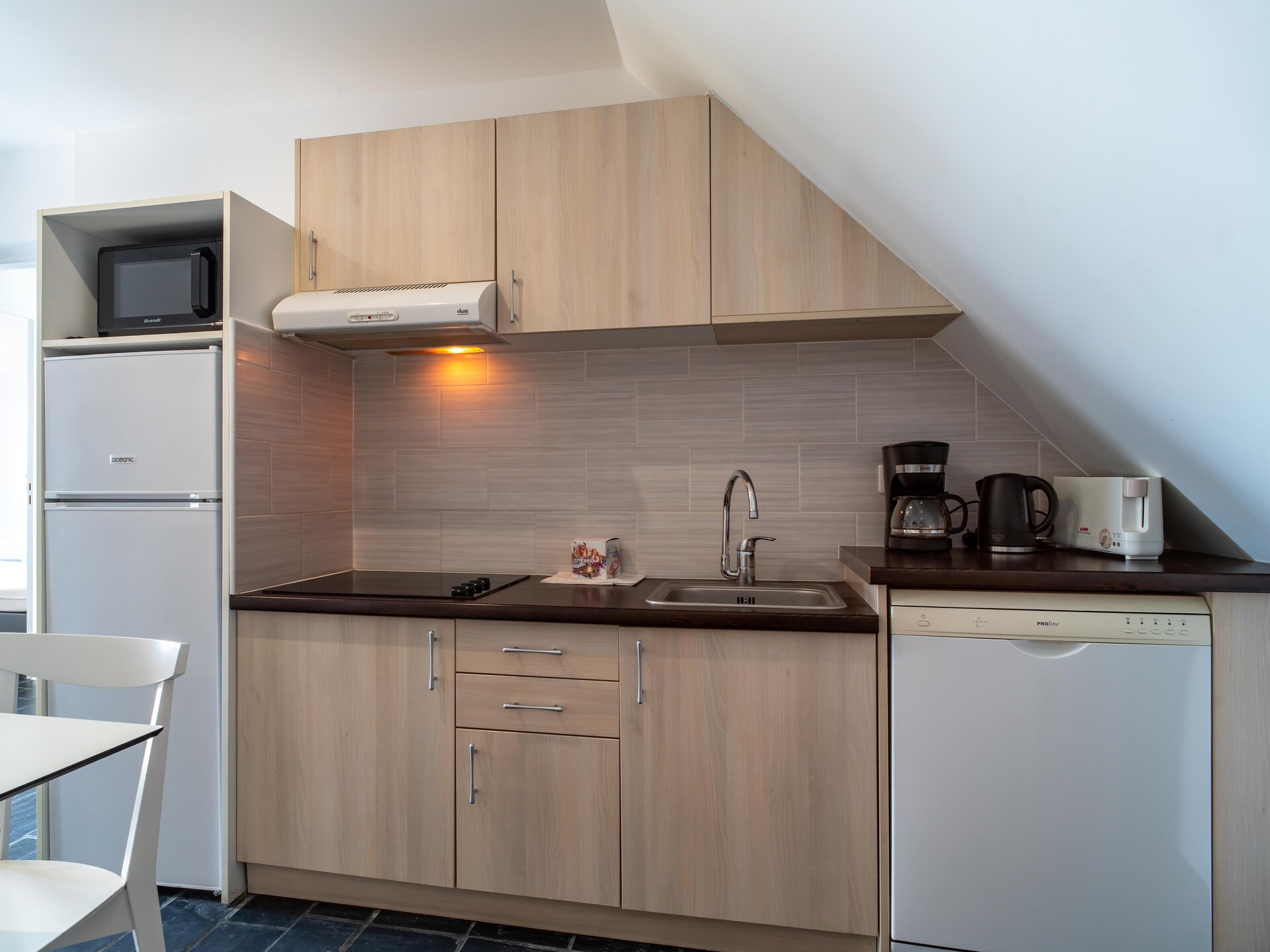Licht appartement voor 5 personen op 200m van het strand in Guidel - foto 4