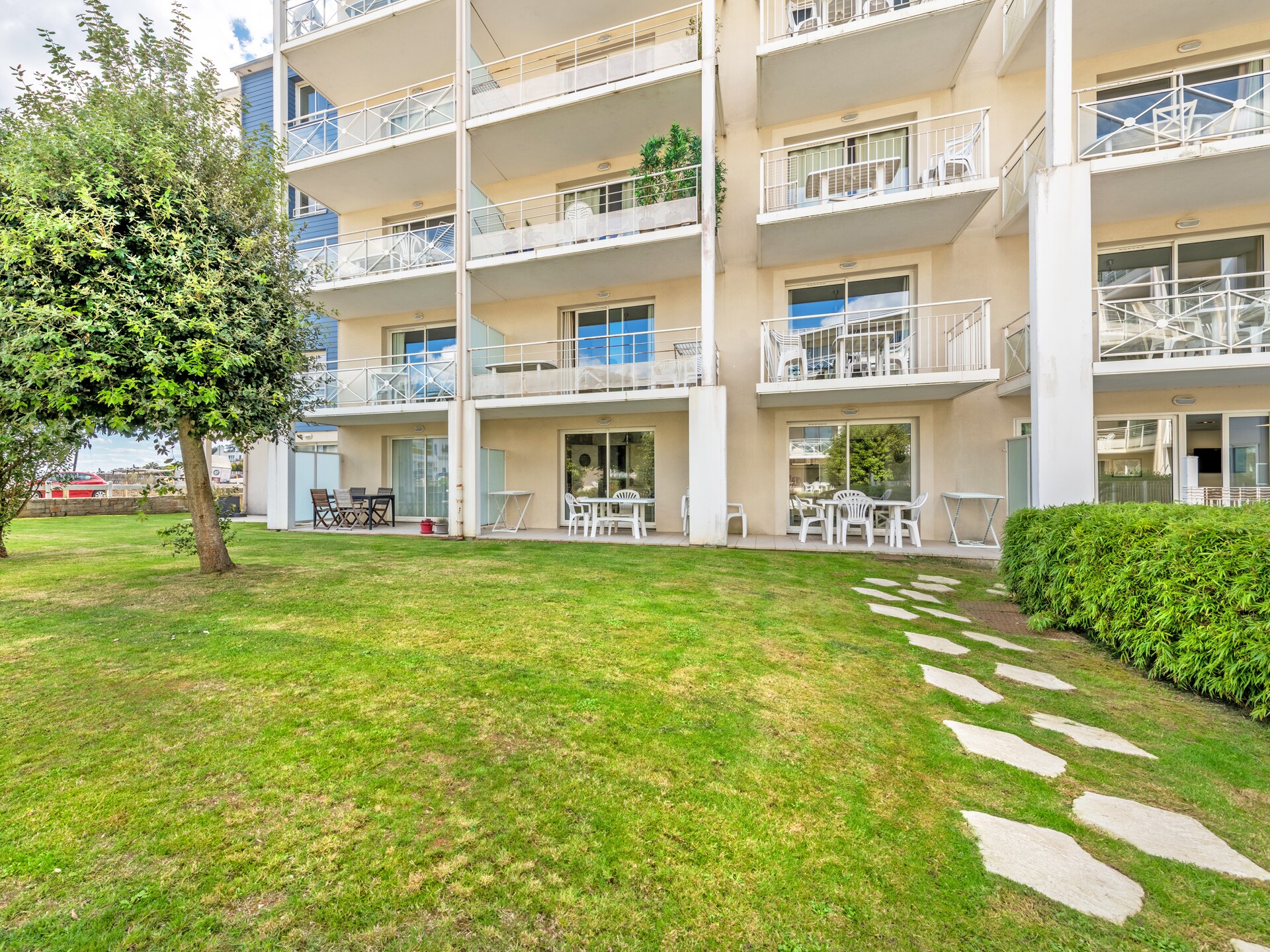 Appartement met zeezicht in Plougonvelin, direct aan het strand van Trez Hir - foto 14