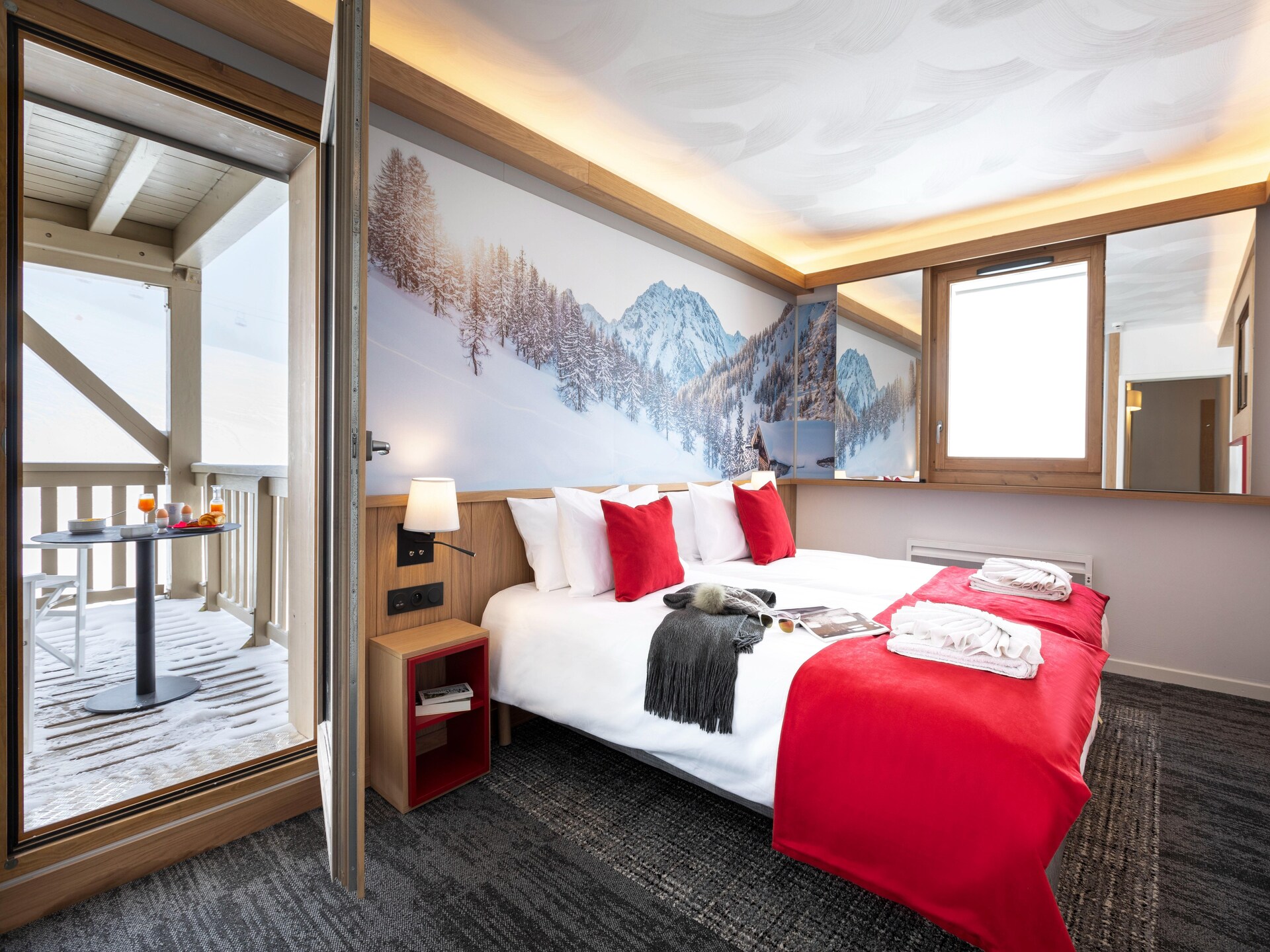 Compact studio-appartement voor 2 personen aan de piste in Plagne 2000 - foto 9