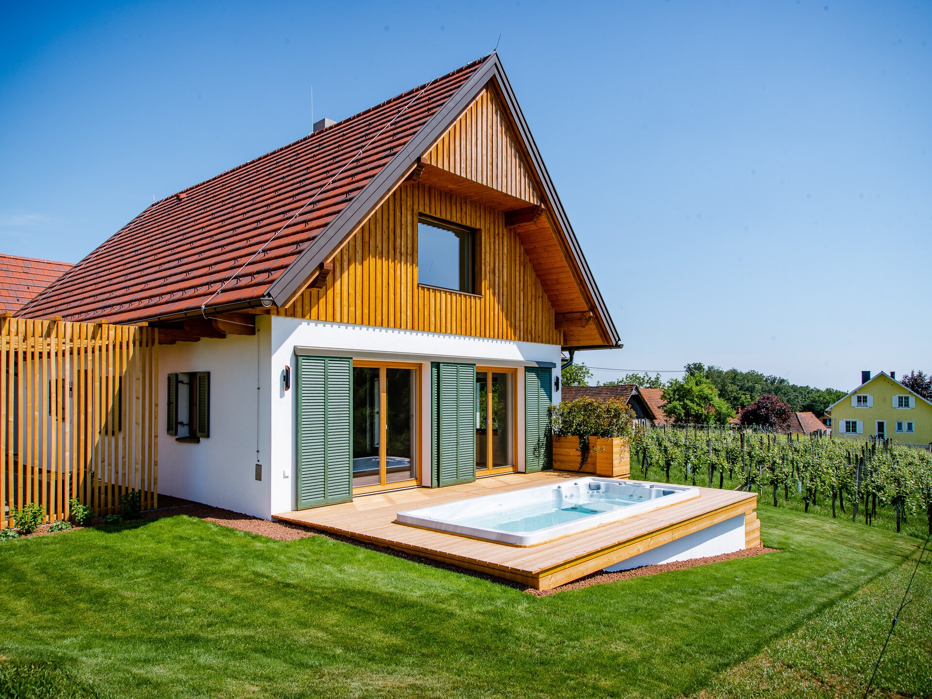 Modern vakantiehuis aan de golfbaan met privézwembad in Klöch - foto 14