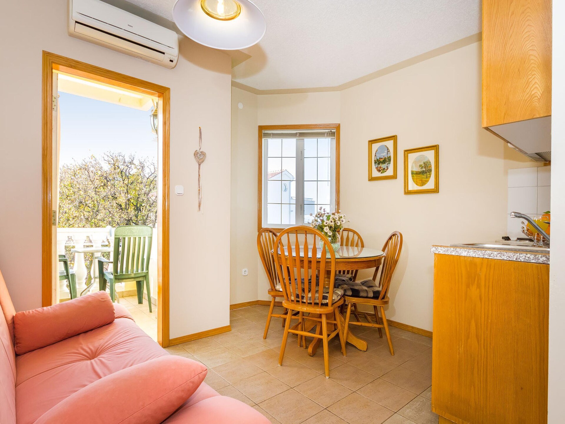 Beachfront appartement Mareo 3: direct aan zee in Zaton - foto 10