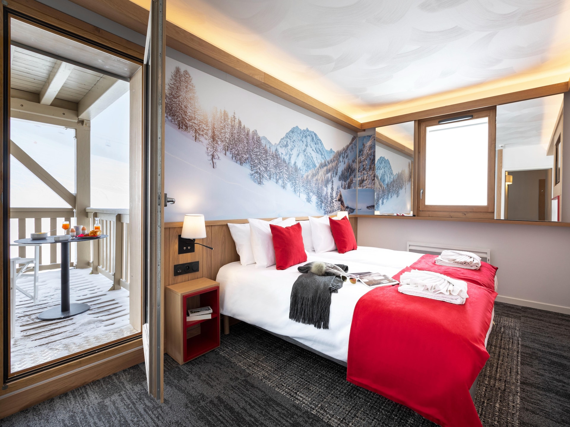 Compact appartement voor 3 personen in La Plagne-Tarentaise - foto 9