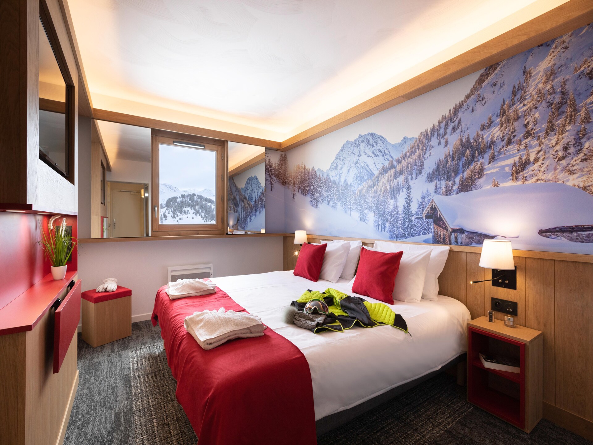 Compact appartement voor 3 personen in La Plagne-Tarentaise - foto 11