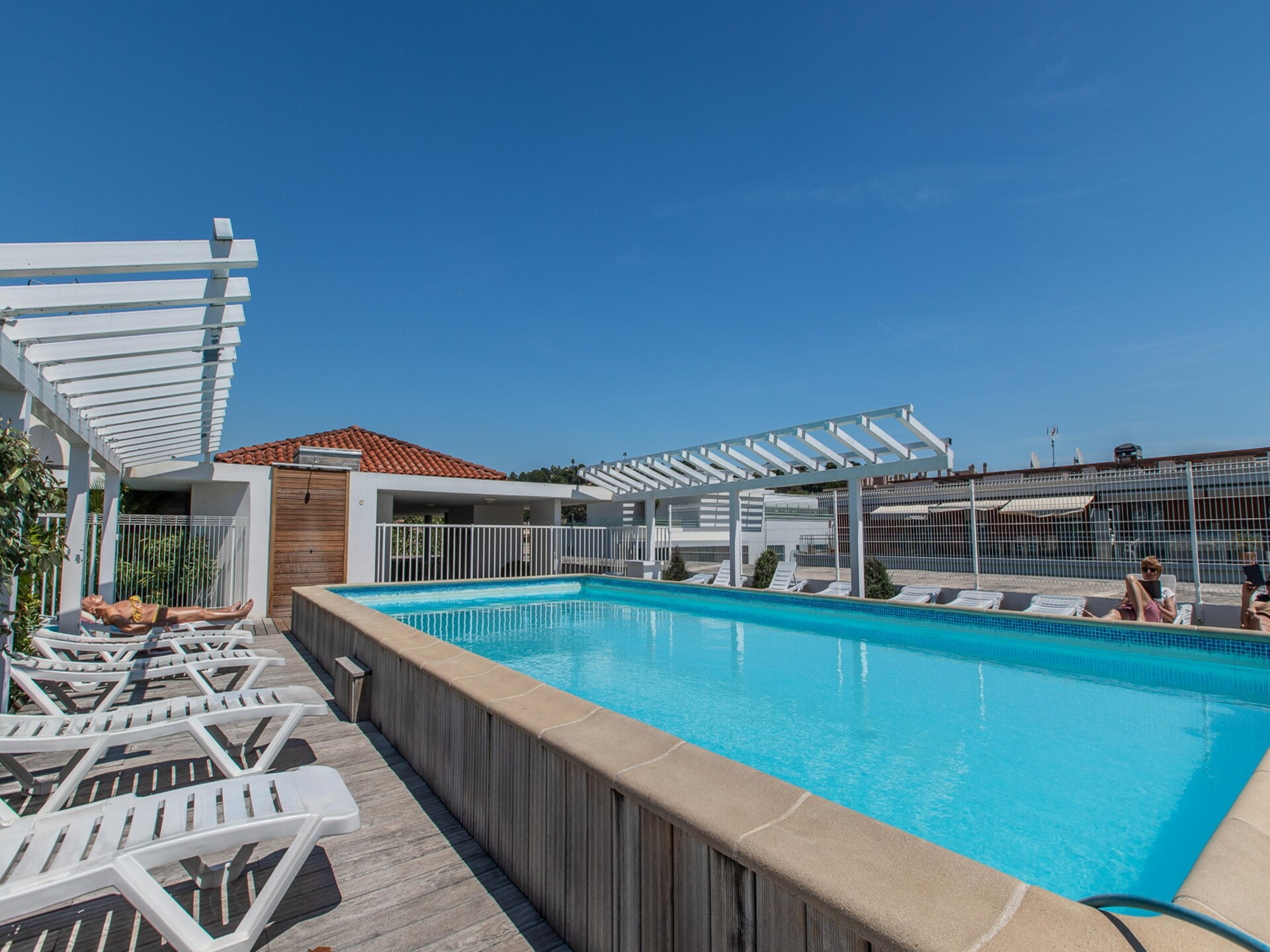 Zonnig appartement met zwembad in Cagnes-sur-Mer, vlakbij strand en Nice - foto 9