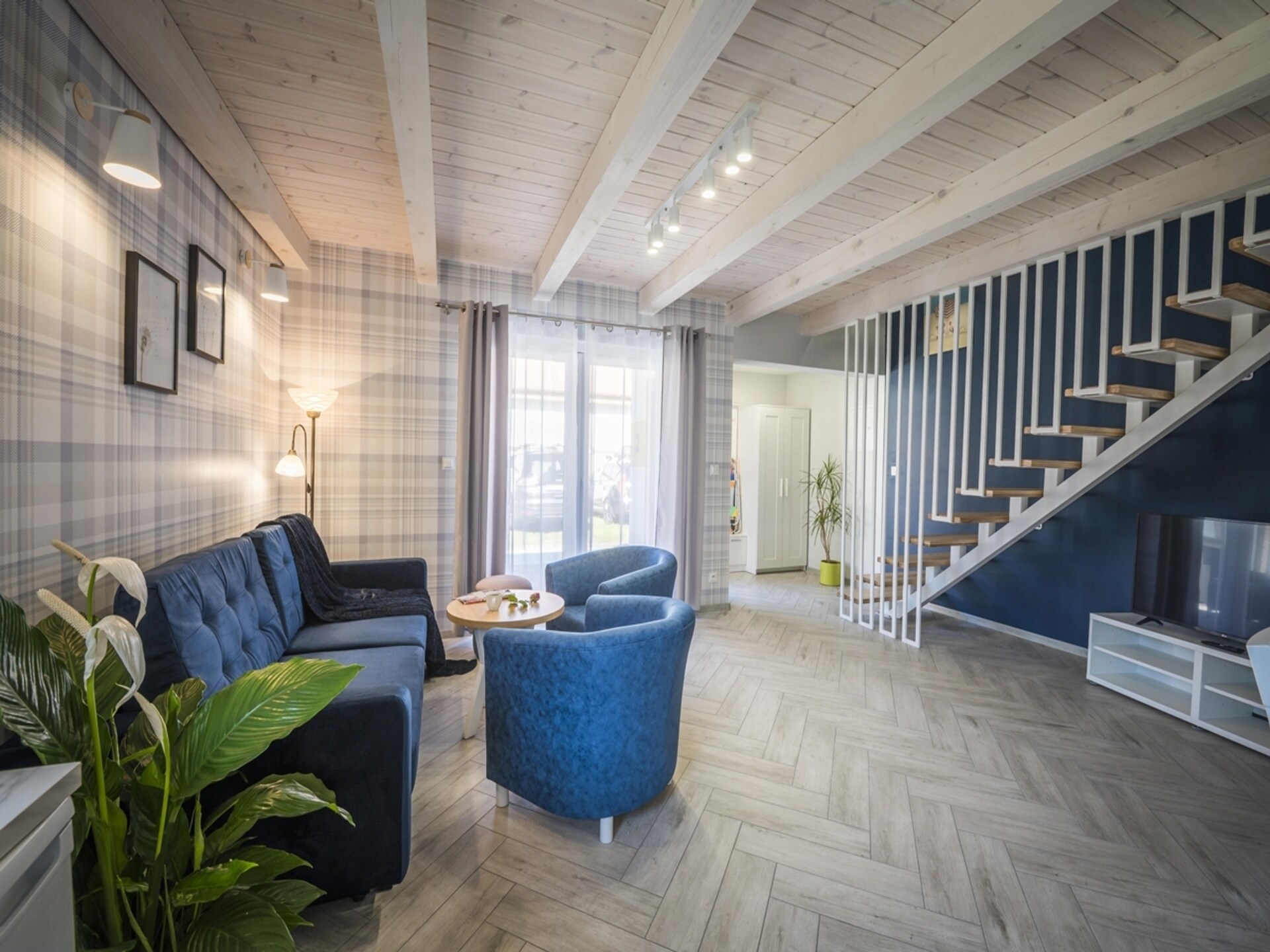 Bosvilla voor 5 bij privéstrand in Leba met zwembad en spa - foto 4