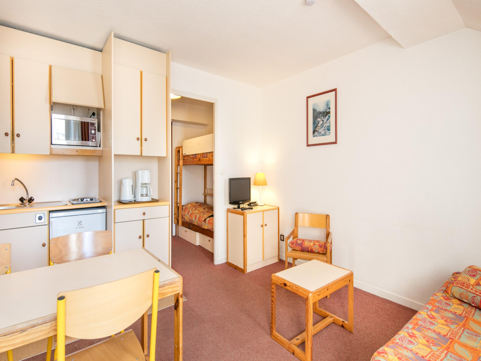Compact 4-persoons studio met slaaphoek in Villard-de-Lans, 300m van centrum - foto 3