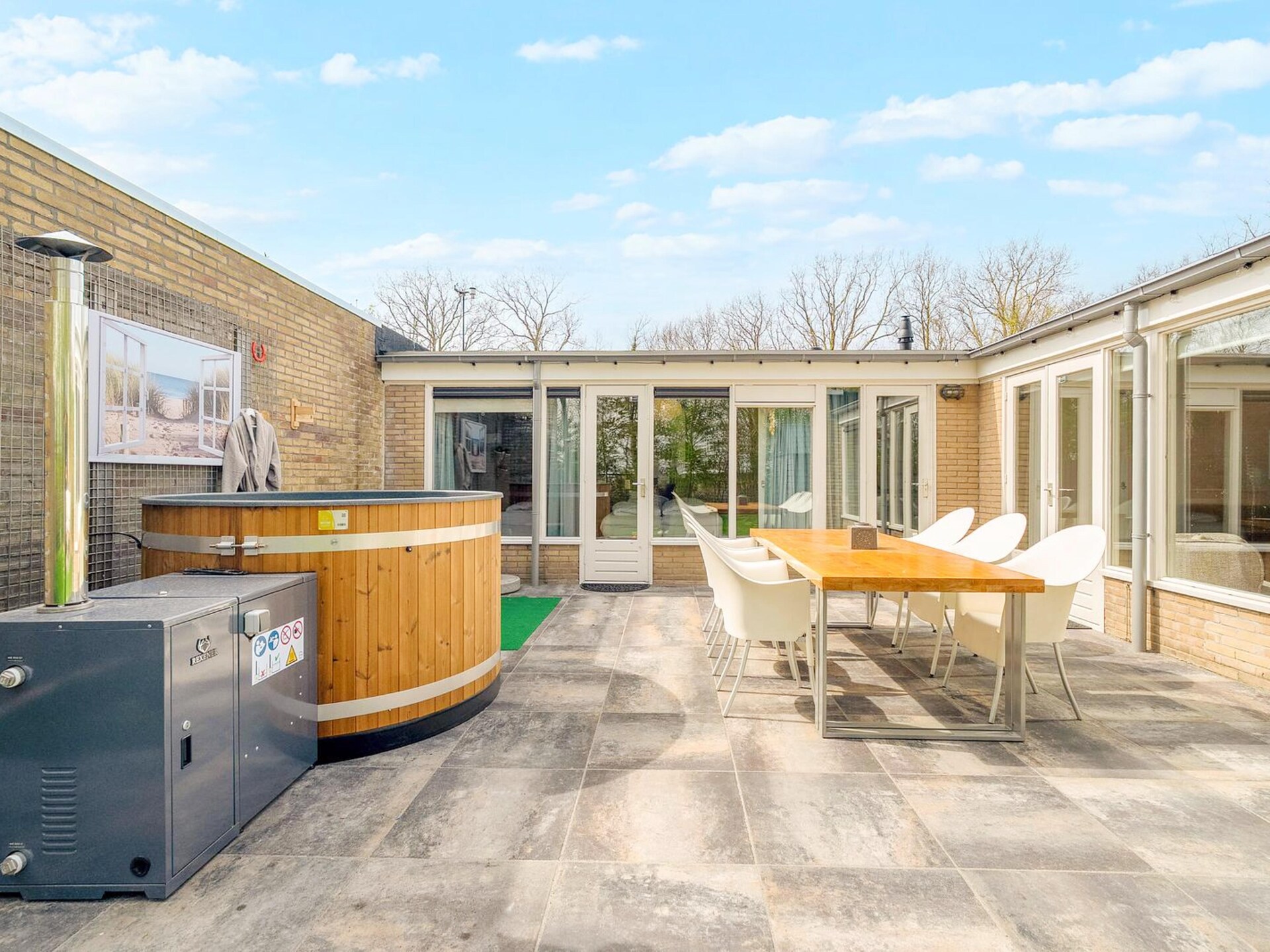 Stijlvol vakantiehuis met hottub in Sint Maartensvlotbrug - foto 28