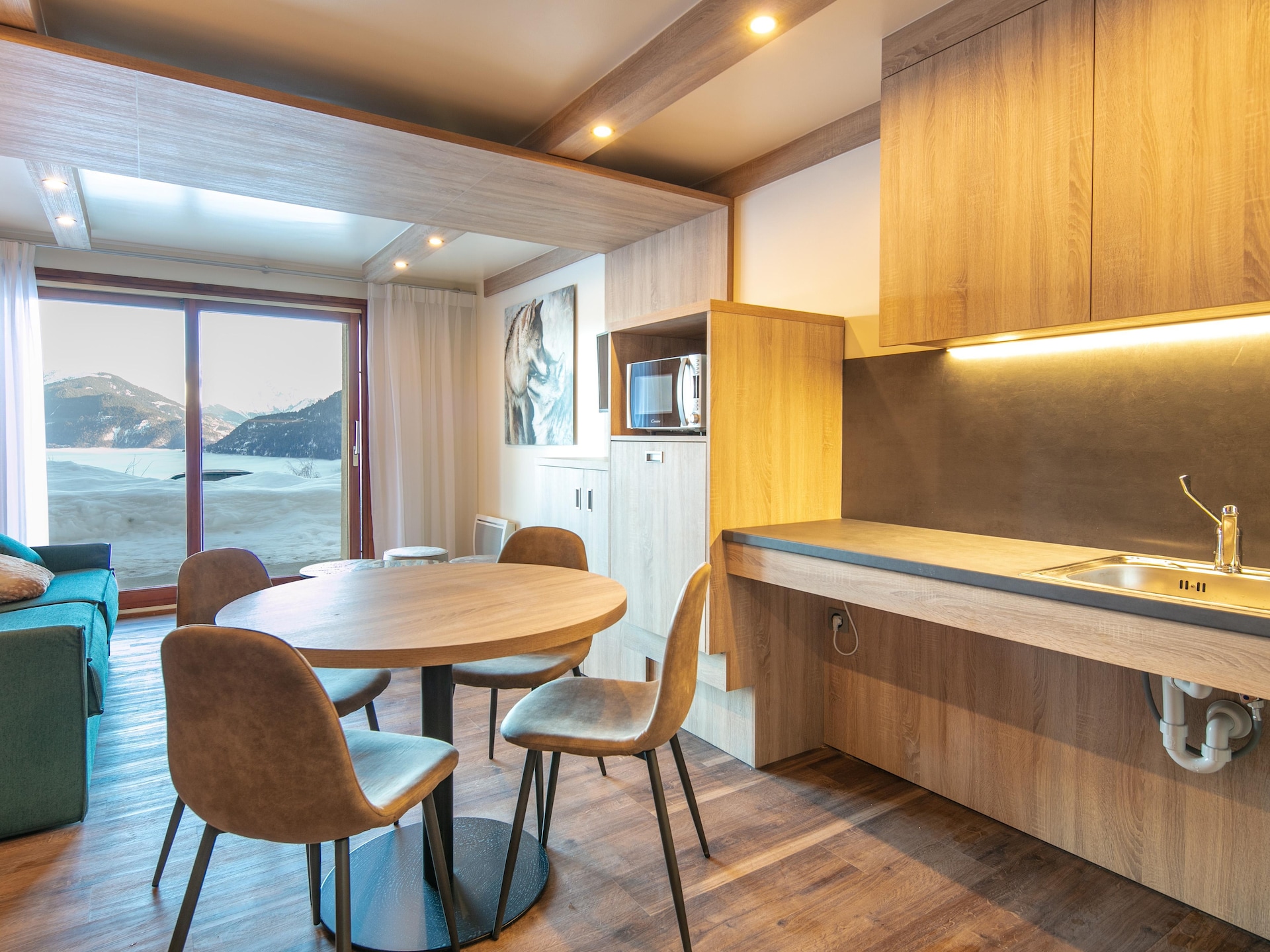 Ruim appartement voor 6 personen in La Léchère - foto 3