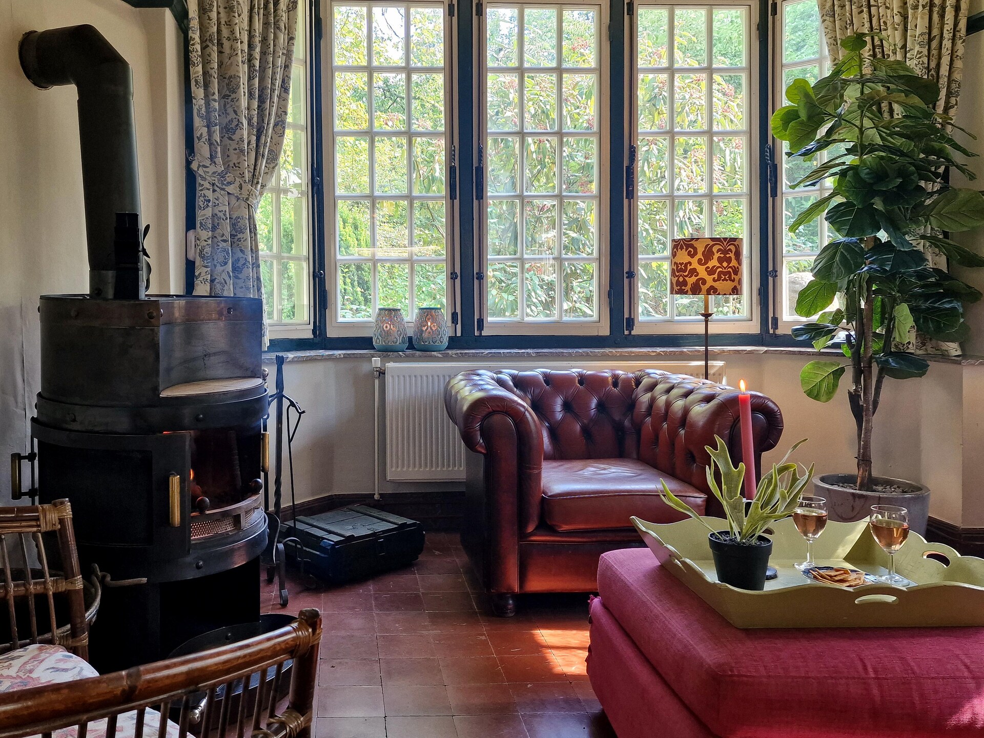 Romantisch paviljoen met houtkachel en kampvuur in de Ardennen - foto 10