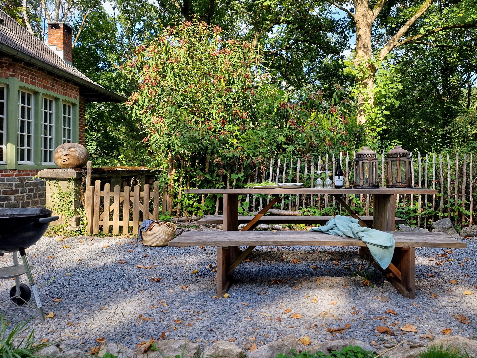 Romantisch paviljoen met houtkachel en kampvuur in de Ardennen - foto 14