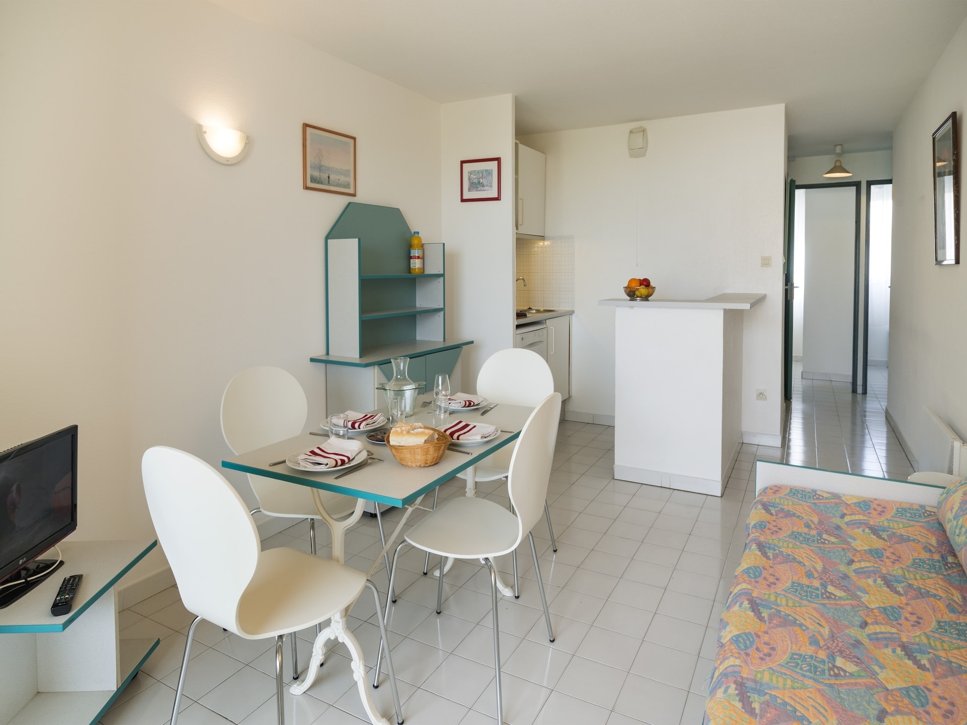Aan het strand: Ruim appartement Les Terrasses de Savanna in Cap d'Agde - foto 3