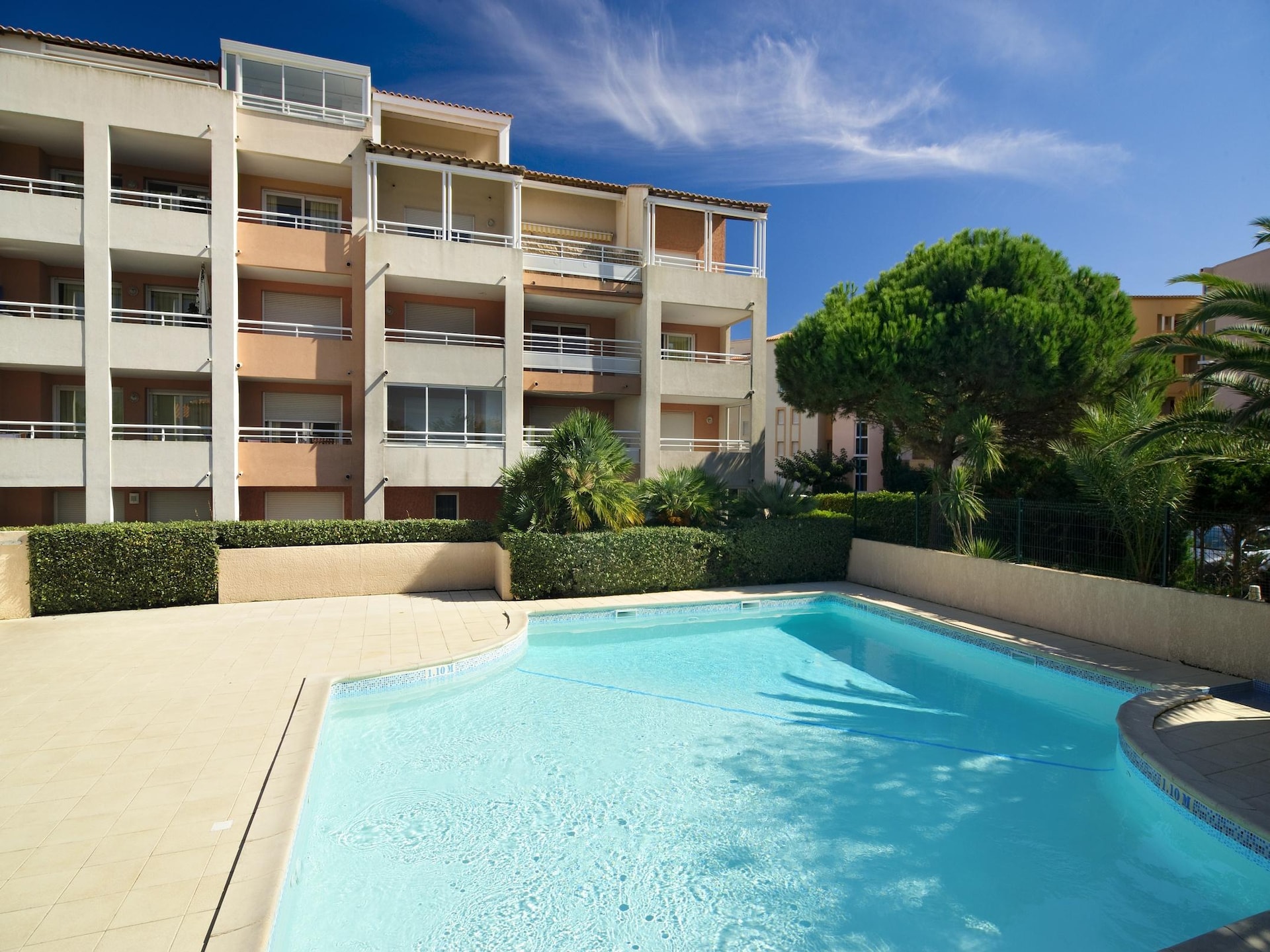 Aan het strand: Ruim appartement Les Terrasses de Savanna in Cap d'Agde - foto 9