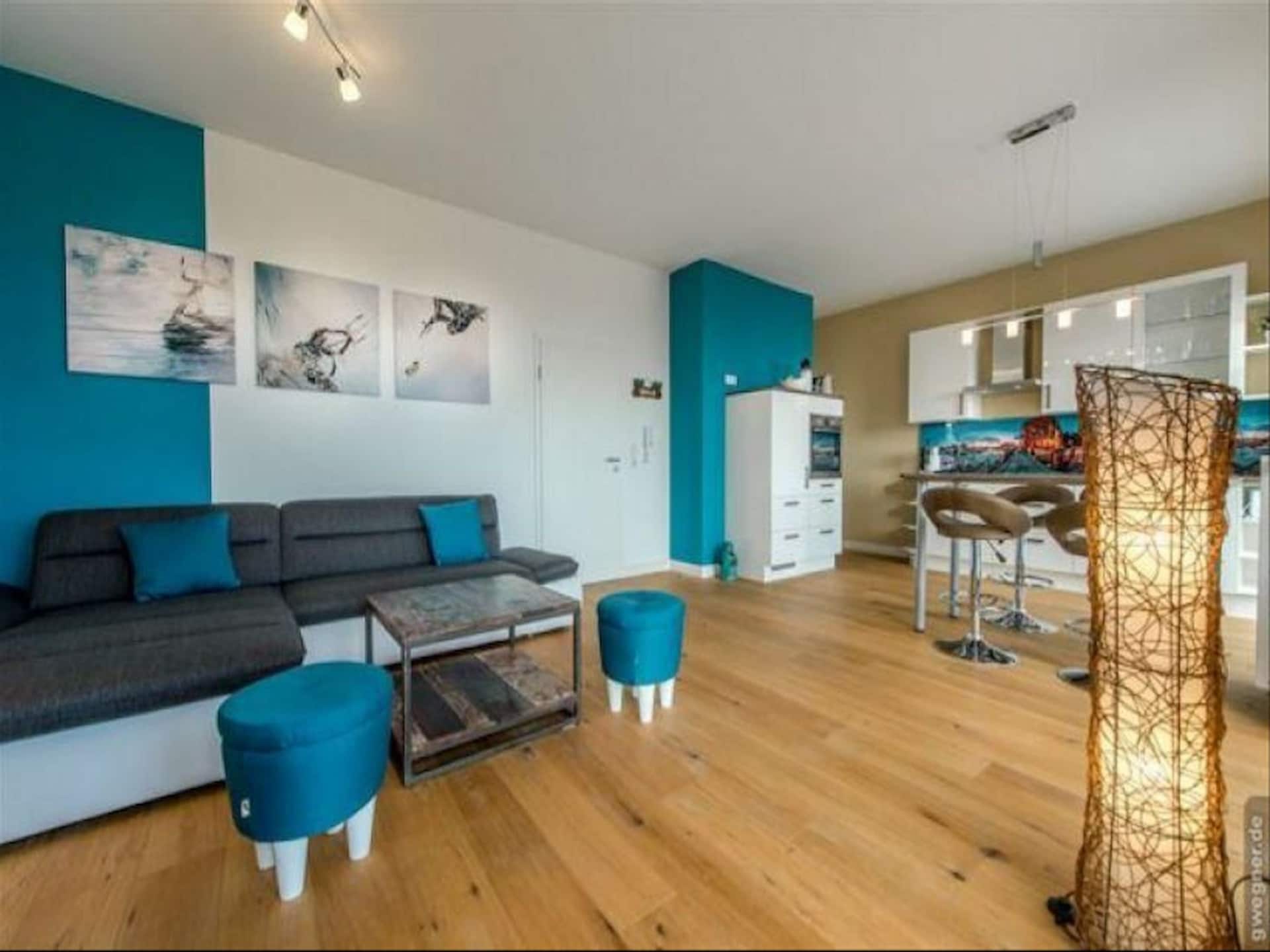 Aan zee: Modern appartement Surf and Chill in Orth - foto 1