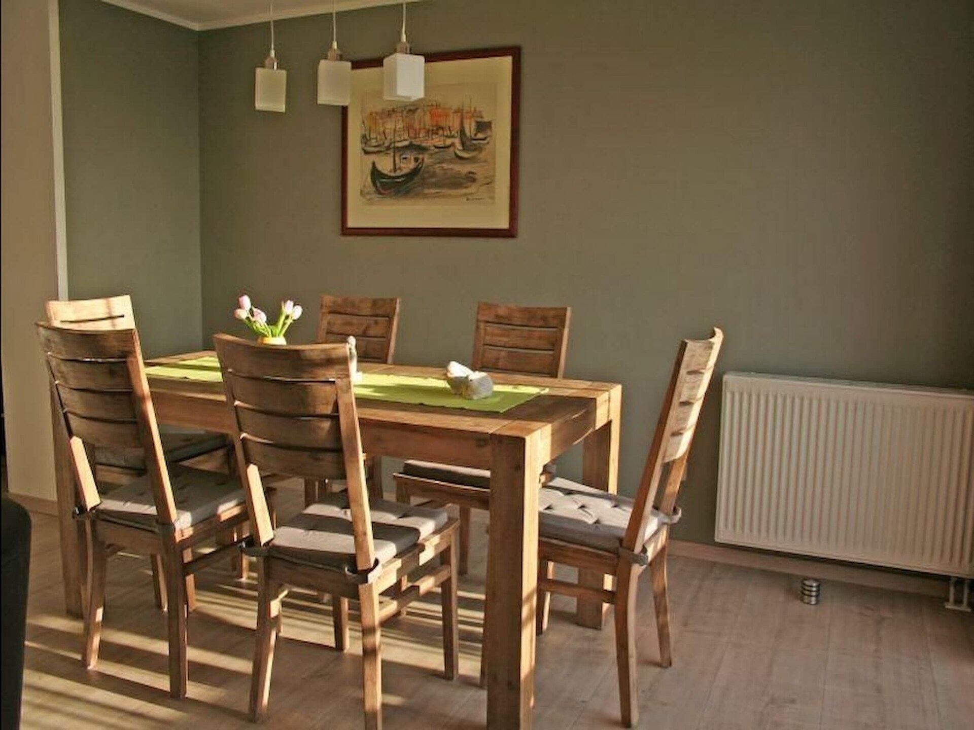 Comfortabel appartement met uitzicht op jachthaven in Orth, 5 km van het strand - foto 5