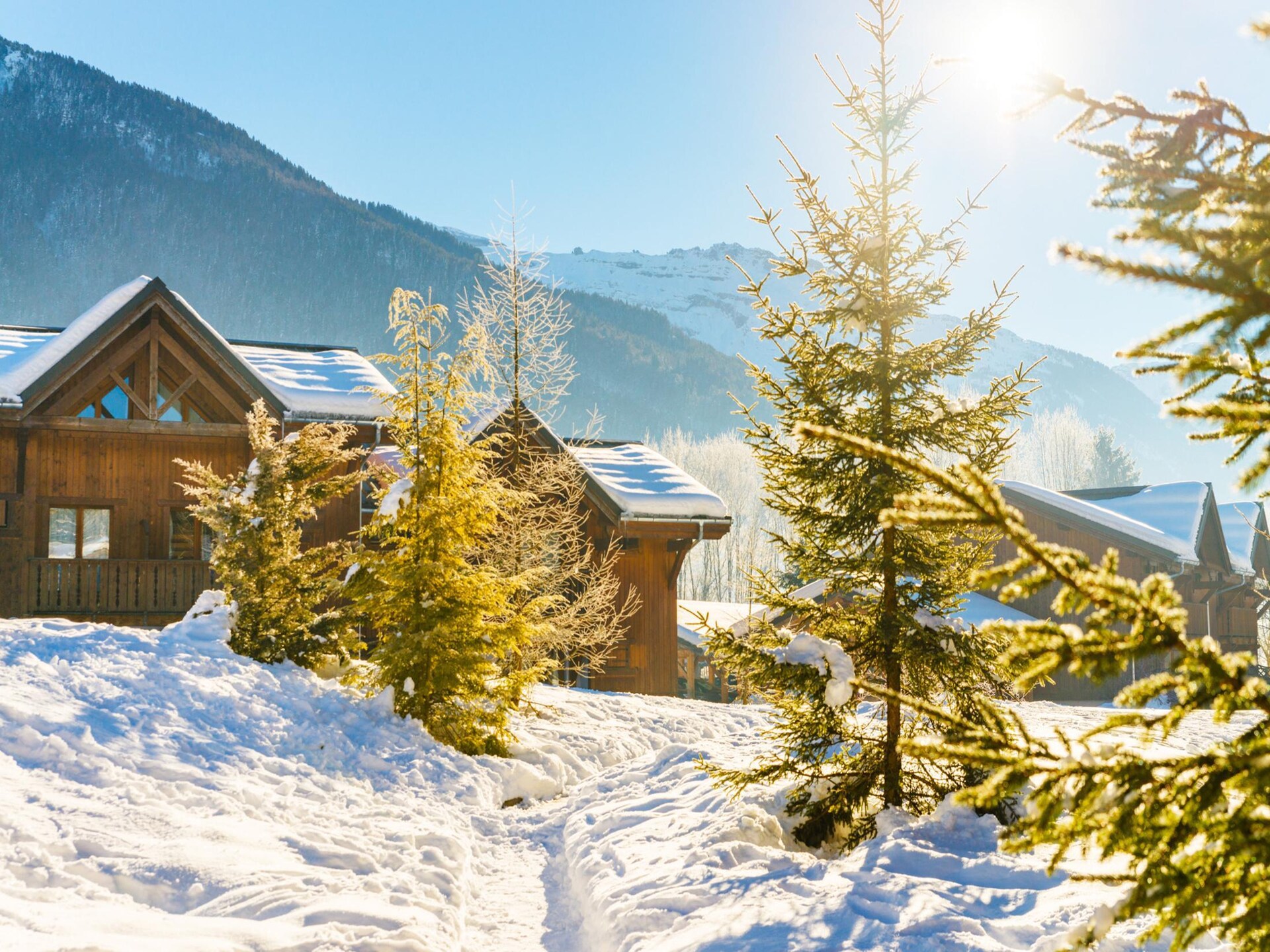 Ruim duplex chalet voor 8 in Samoëns met zwembad en sauna - foto 17