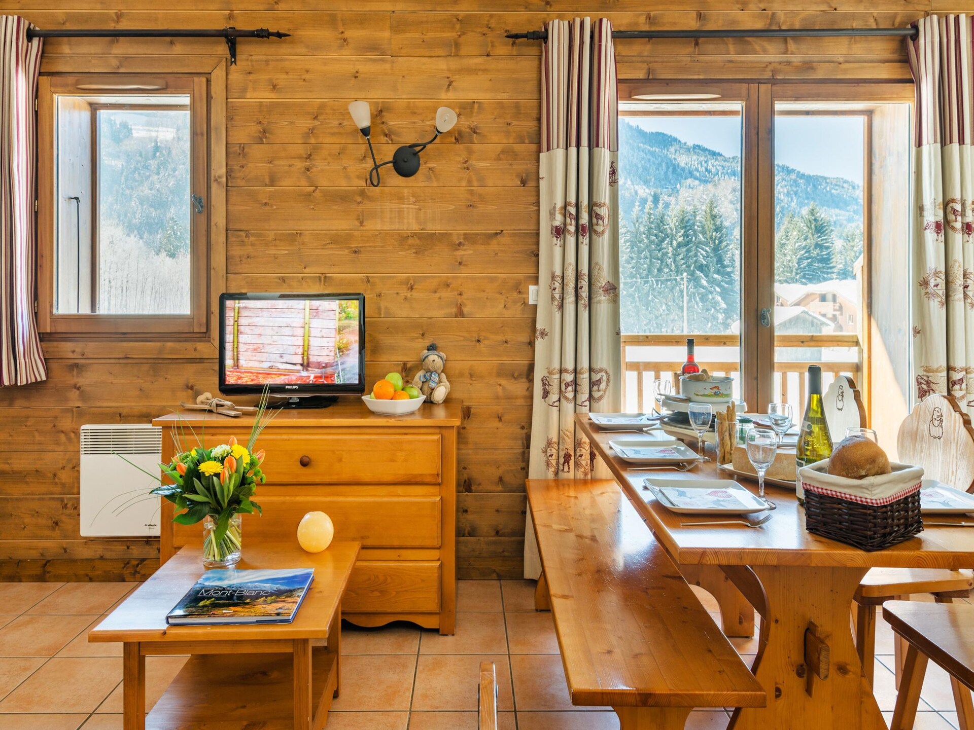 Vrijstaand chalet voor 8 personen in Samoëns met zwembad en uitzicht op de vallei - foto 5