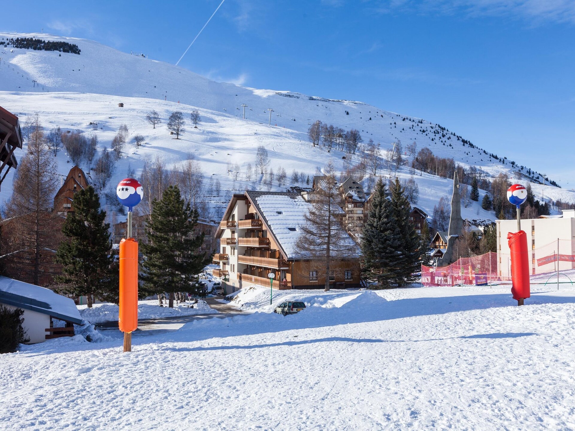 Ruim appartement Les Deux Alpes, aan de piste voor 6 personen - foto 12