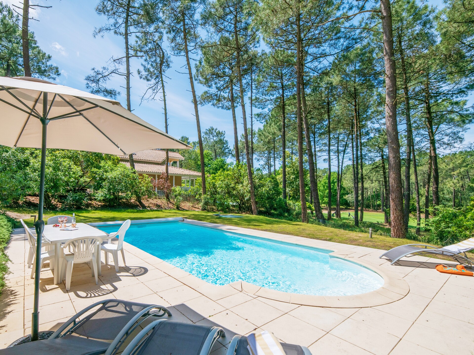 Vrijstaande golfvilla met privézwembad voor 4 personen in Lacanau - foto 12