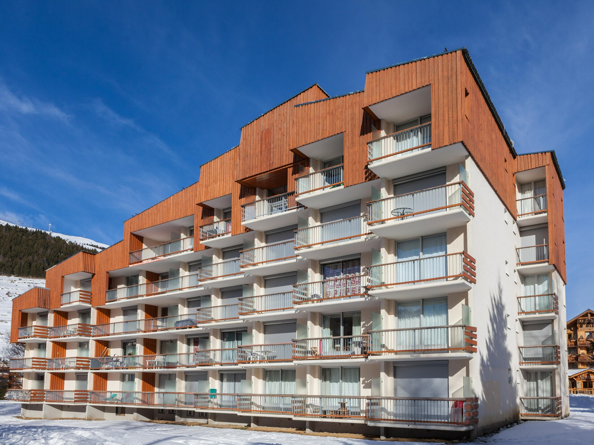 Appartement 6 pers. aan de piste in Les Deux Alpes met balkon - foto 10