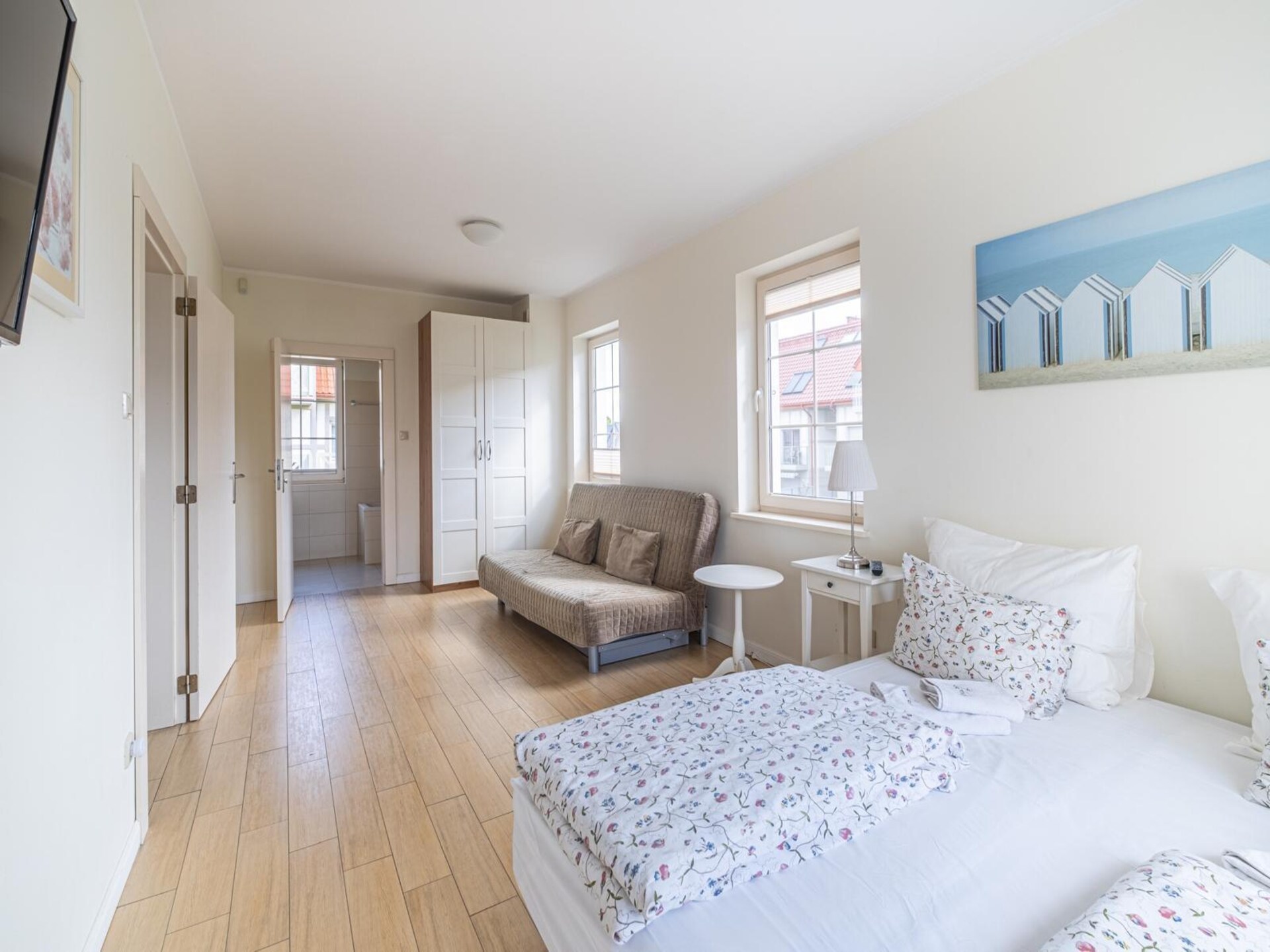 Ruim appartement voor 4 personen in het centrum van Dębki · 1 slk - foto 5