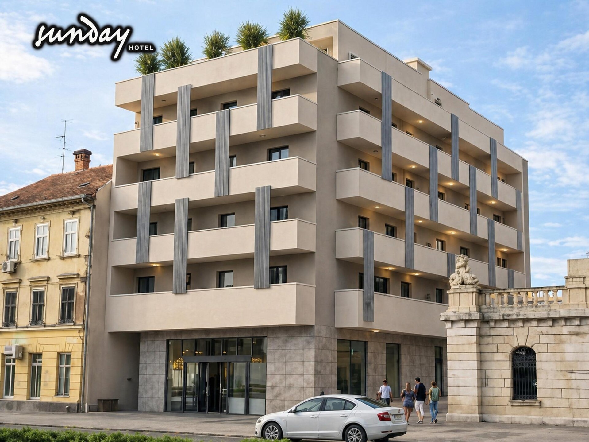 Op 1,4 km van het strand: Modern appartement in Split voor 4 personen - foto 1